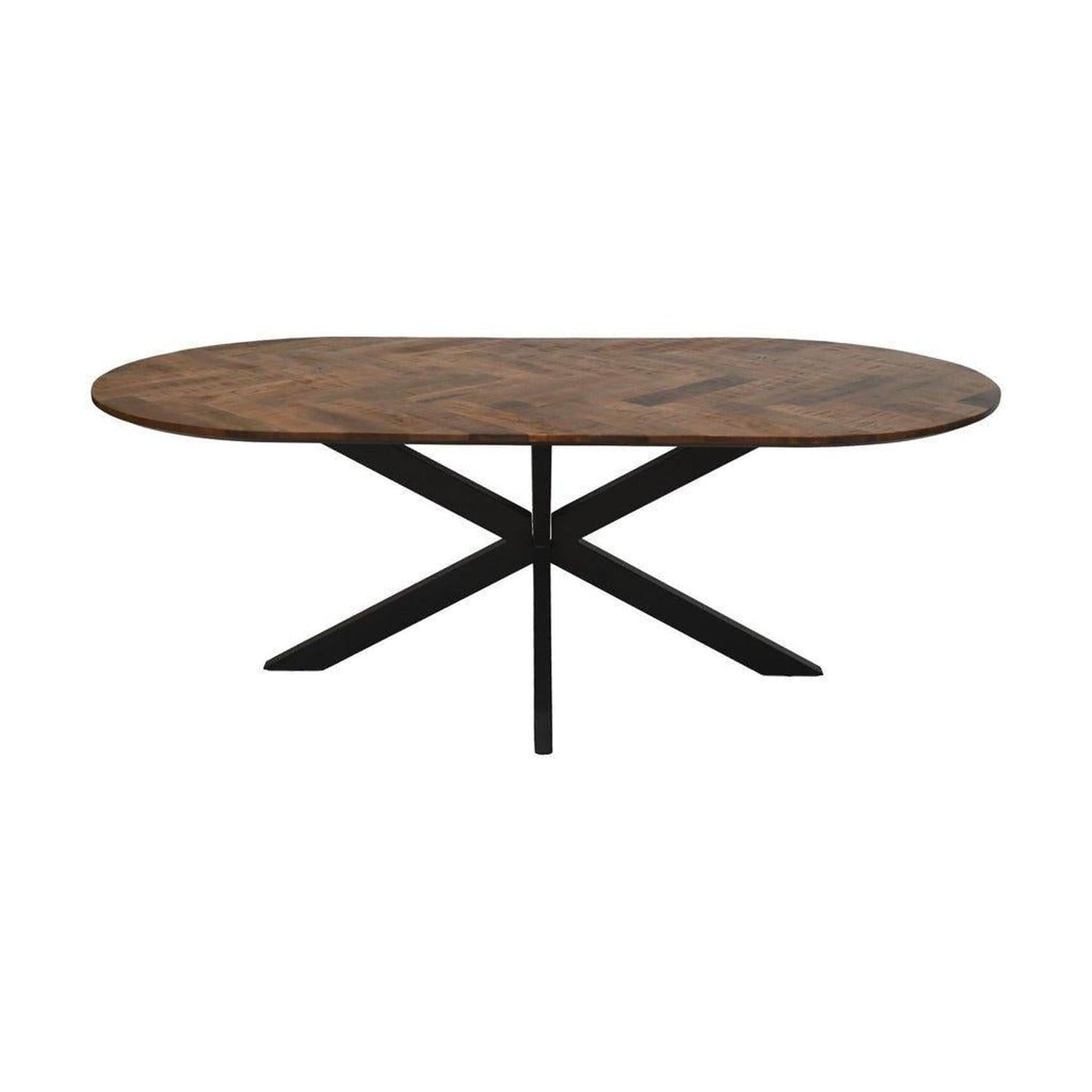 Esstisch Mosaik 220*110cm - Natur/Schwarz8720701259003Esstisch Oval