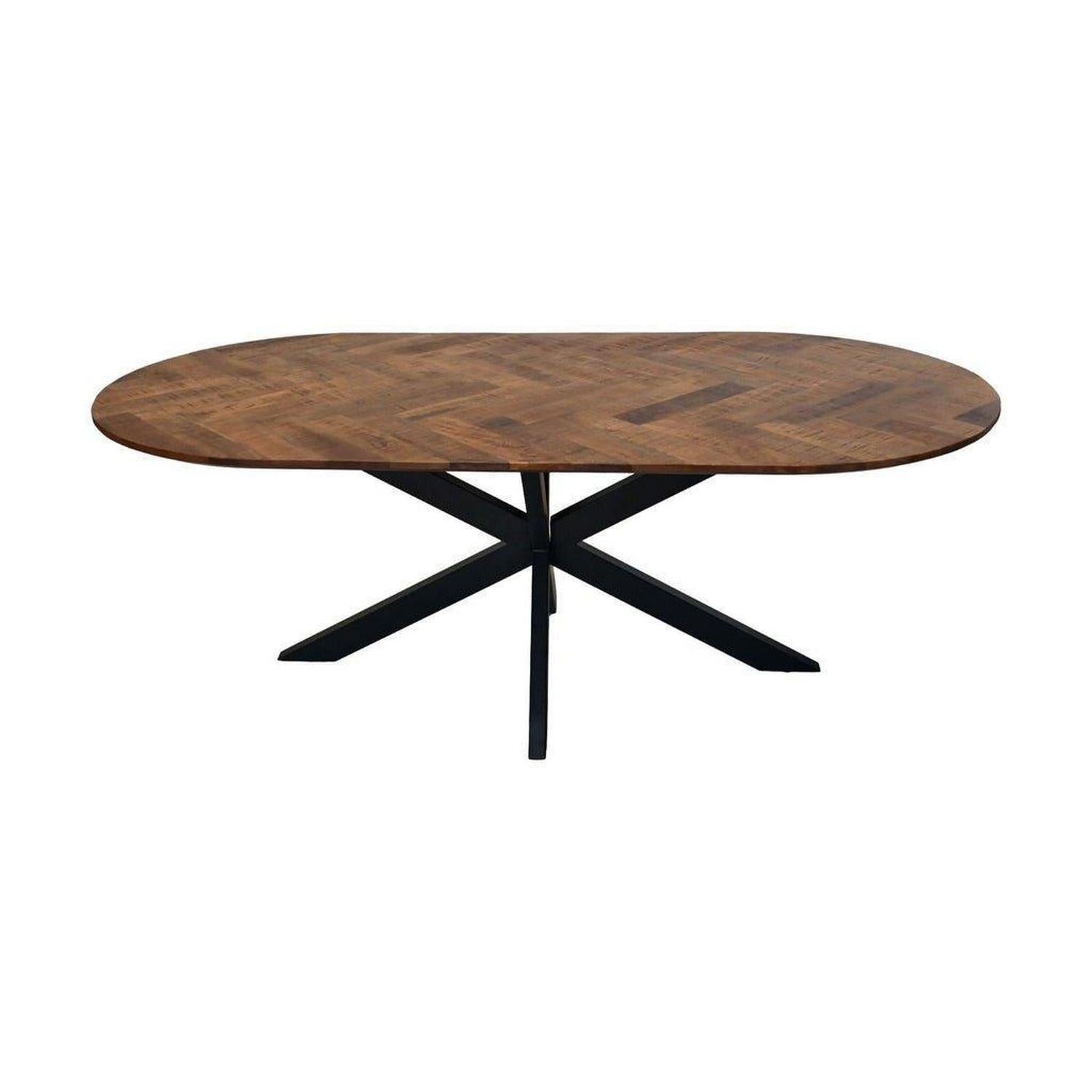 Esstisch Mosaik 220*110cm - Natur/Schwarz8720701259003Esstisch Oval