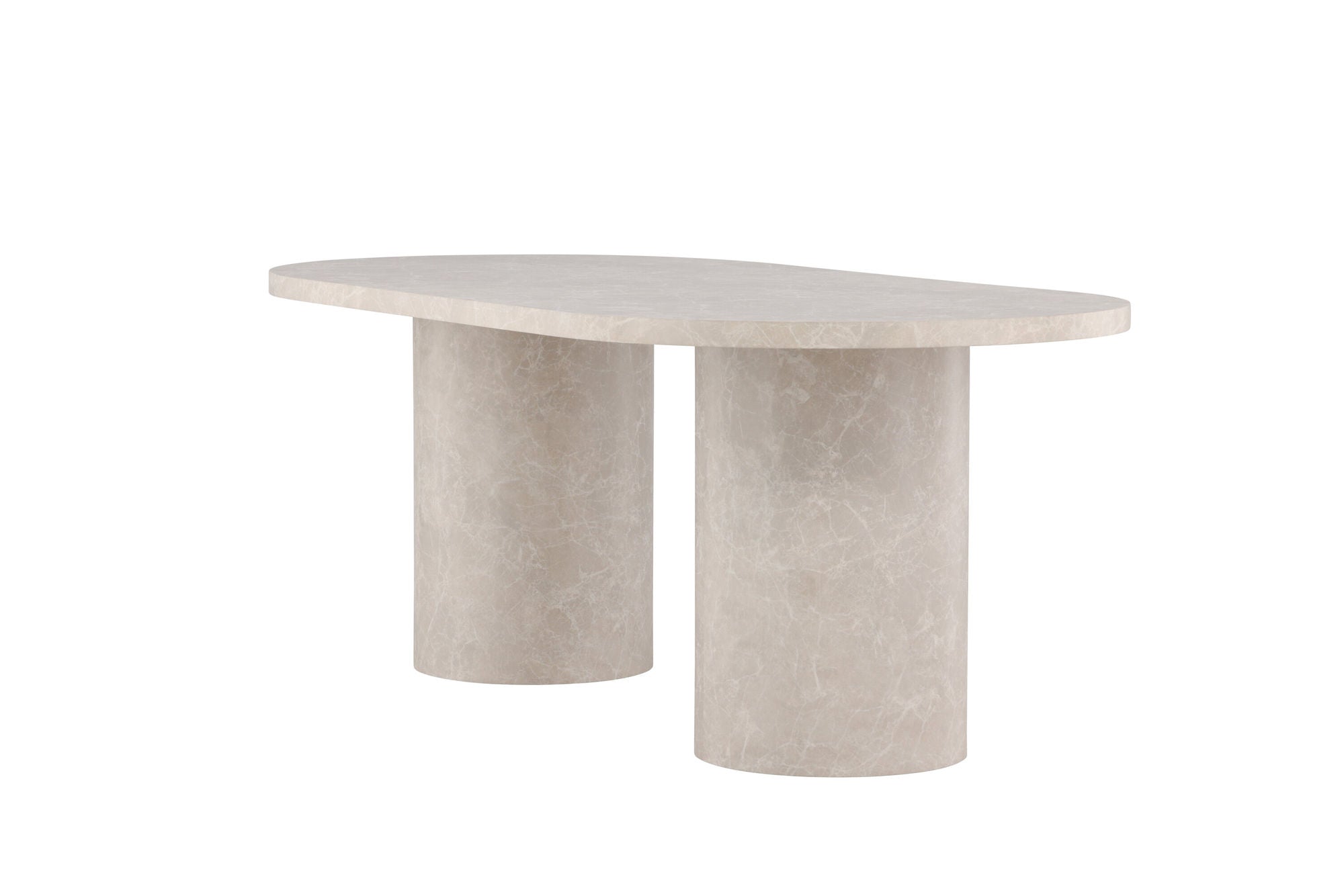 Esstisch Narvik Oval 200*100cm - Beige Marmor Optik7340220833167Esstisch Oval