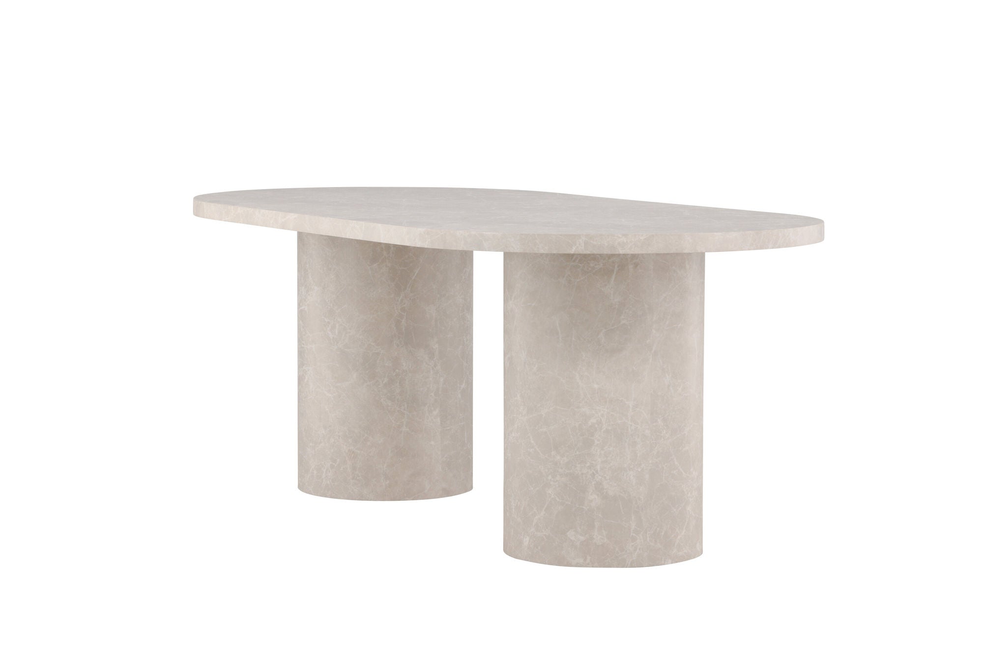 Esstisch Narvik Oval 200*100cm - Beige Marmor Optik7340220833167Esstisch Oval