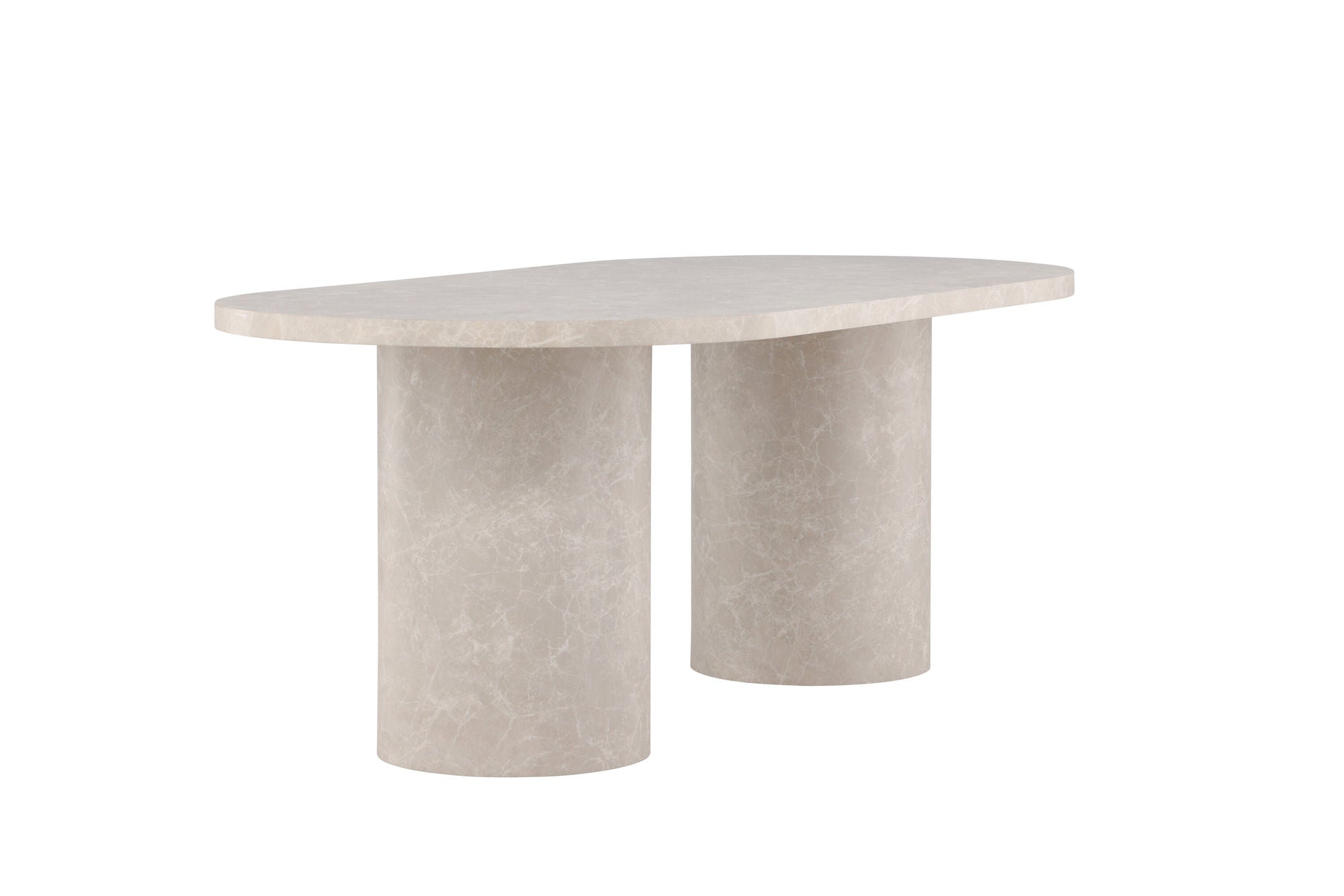 Esstisch Narvik Oval 200*100cm - Beige Marmor Optik7340220833167Esstisch Oval