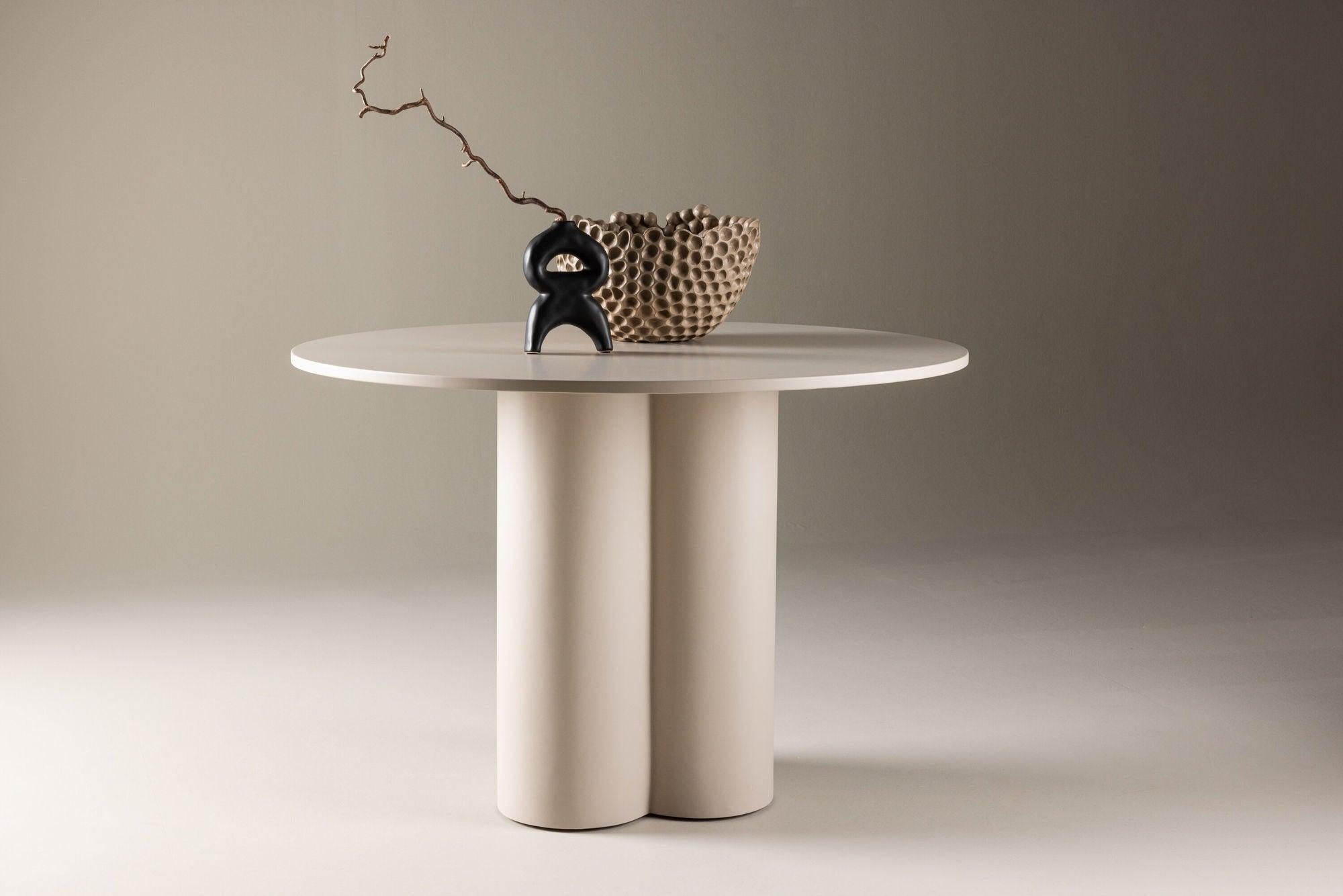 Esstisch Olivia ⌀110cm - Beige
