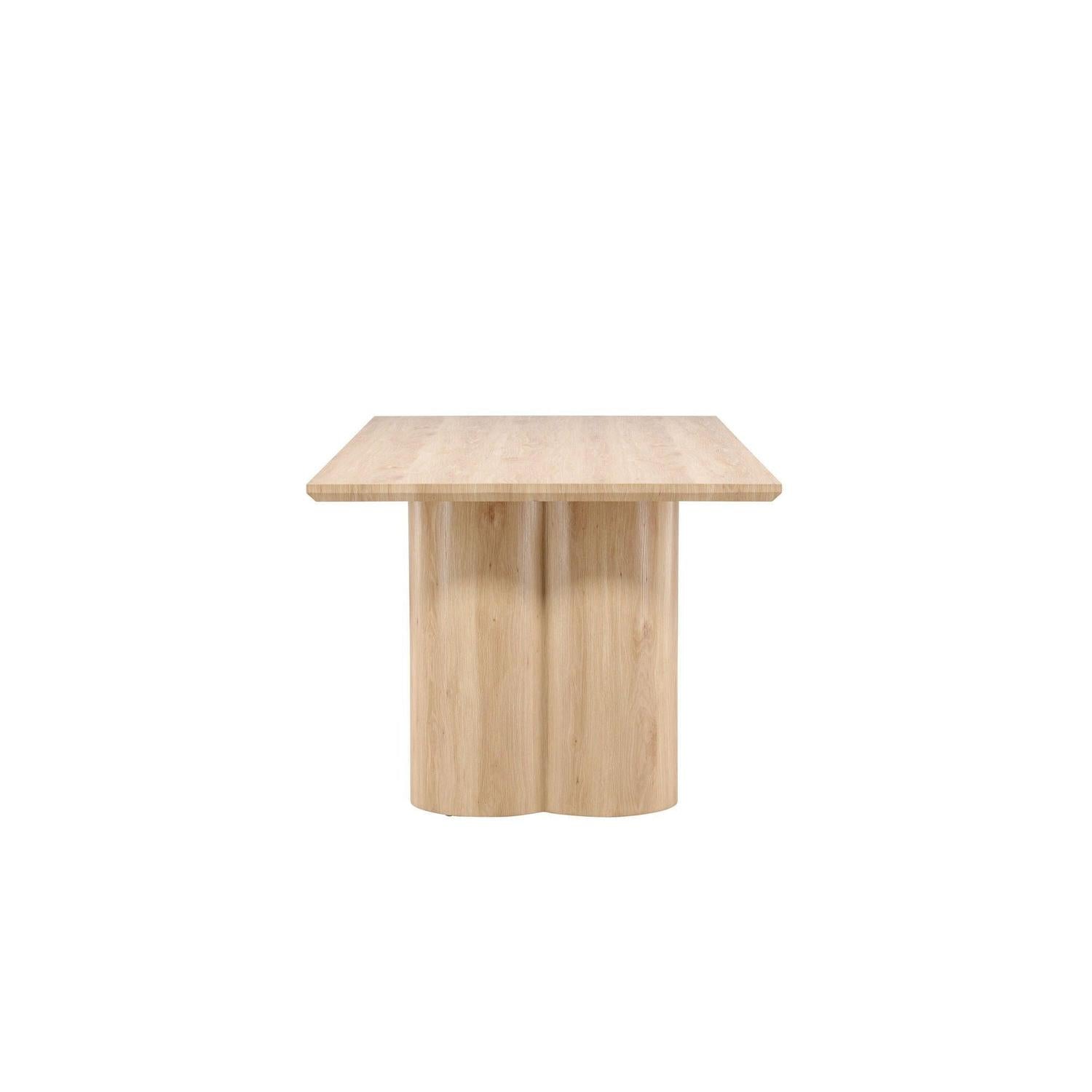 Esstisch Olivia 210*100cm - Hellbraun-Esstische Rechteckig-Venture Home-le canapé