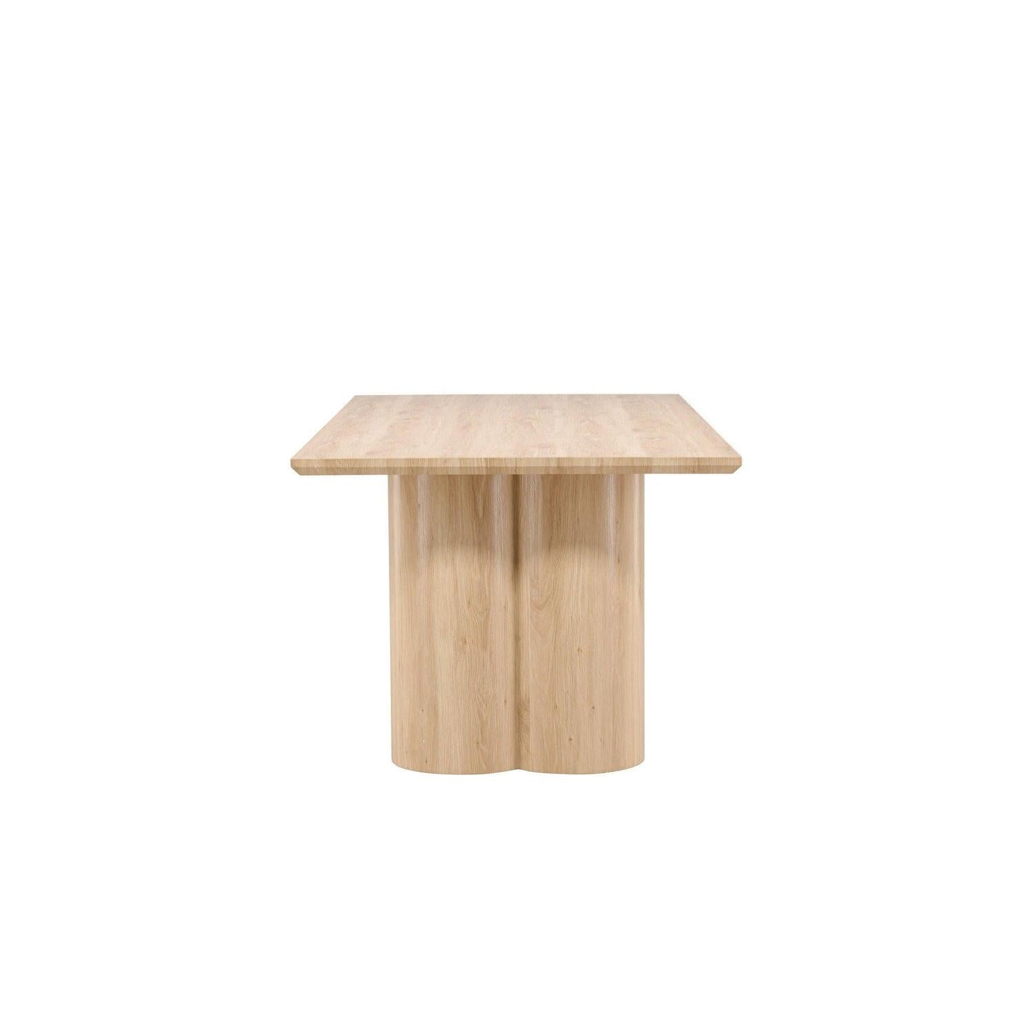 Esstisch Olivia 210*100cm - Hellbraun-Esstische Rechteckig-Venture Home-le canapé