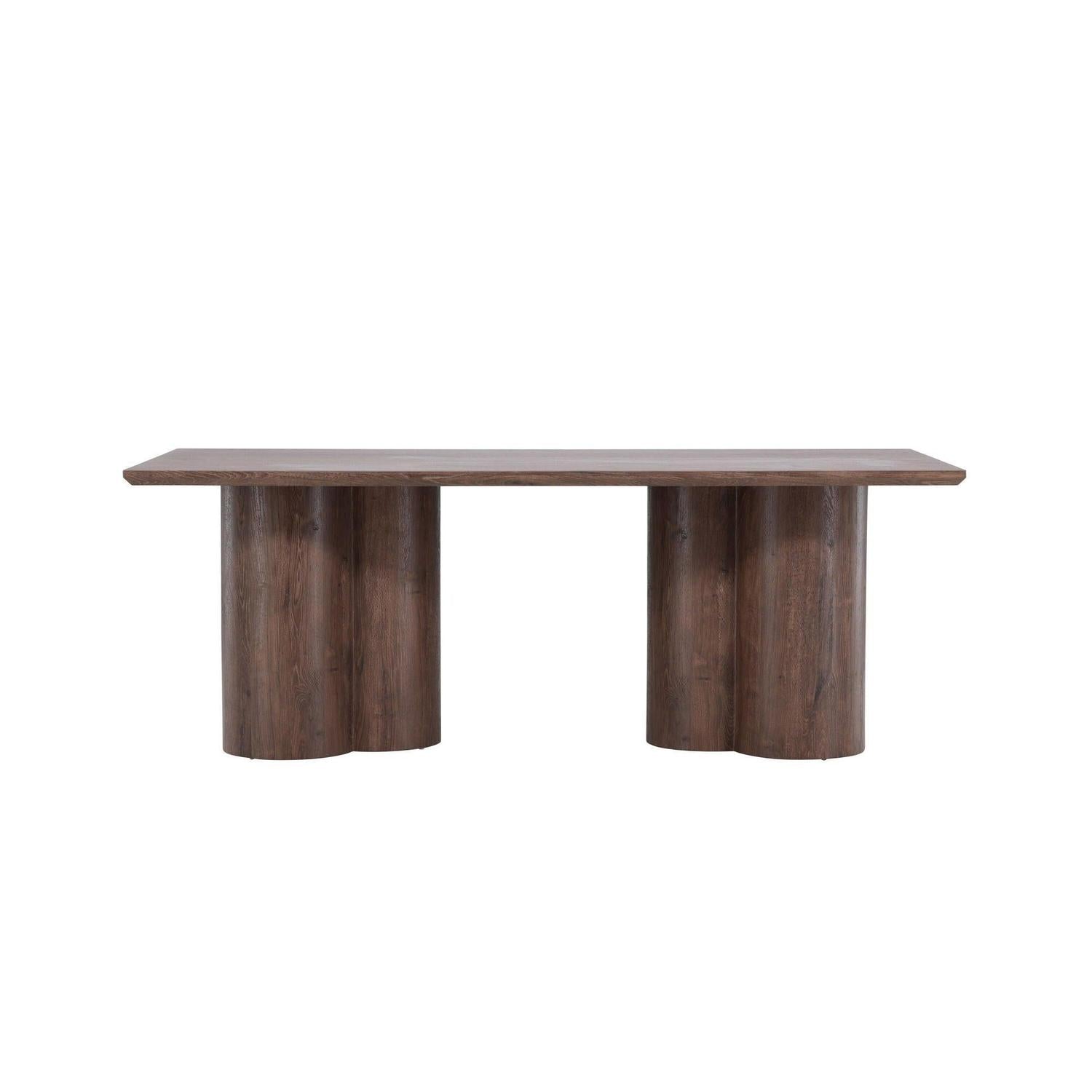 Esstisch Olivia 210*100cm - Mokka-Esstisch Rechteckig-Venture Home-le canapé