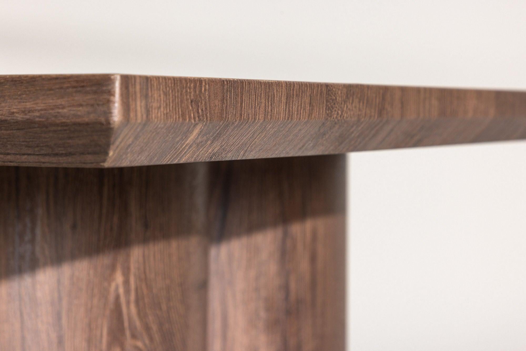 Esstisch Olivia 210*100cm - Mokka-Esstische Rechteckig-Venture Home-le canapé