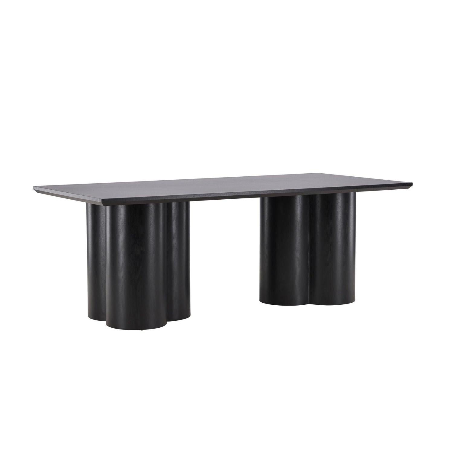 Esstisch Olivia 210*100cm - Schwarz-Esstische Rechteckig-Venture Home-le canapé