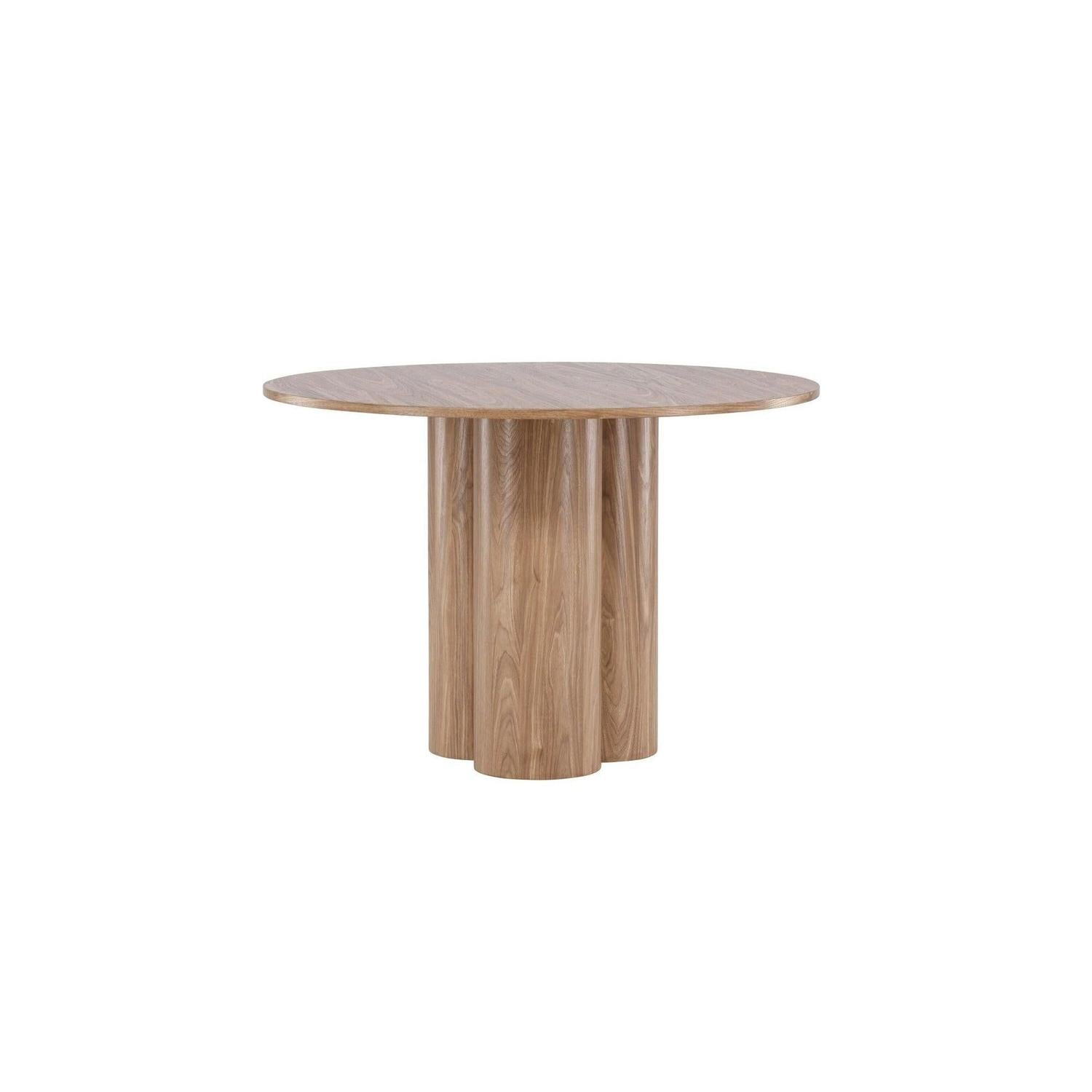 Esstisch Olivia Ø110cm - Braun-Esstische Rund-Venture Home-le canapé