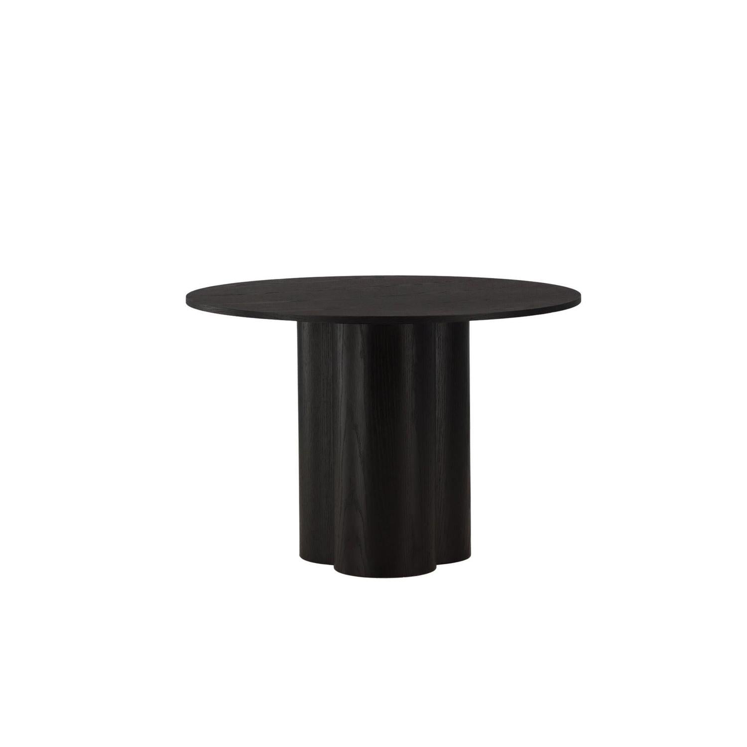 Esstisch Olivia ø110cm - Schwarz-Venture Home-le canapé