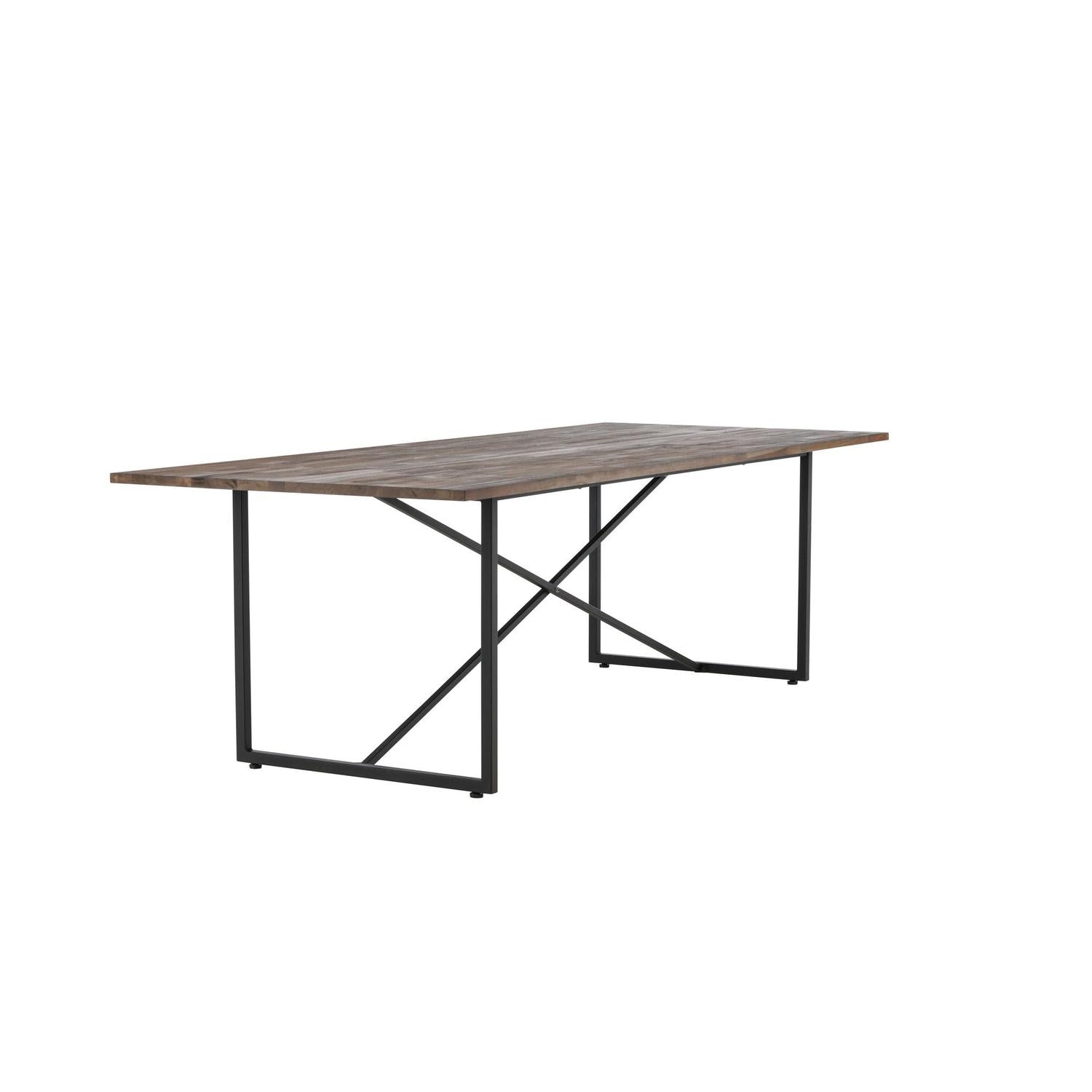 Esstisch Padang Rechteckig 250*100cm - Dunkelbraun-Esstisch Rechteckig-Venture Home-le canapé