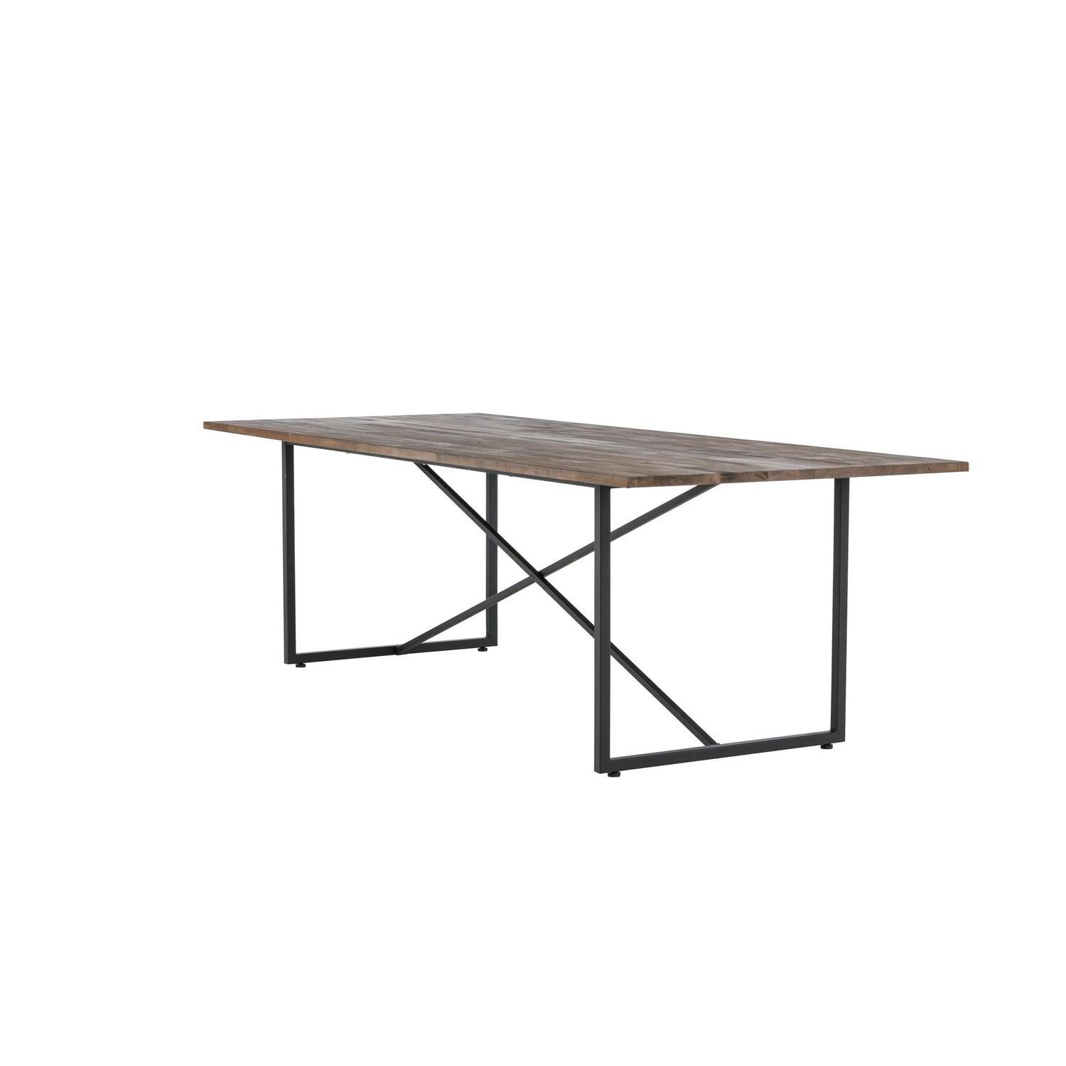 Esstisch Padang Rechteckig 250*100cm - Dunkelbraun-Esstisch Rechteckig-Venture Home-le canapé