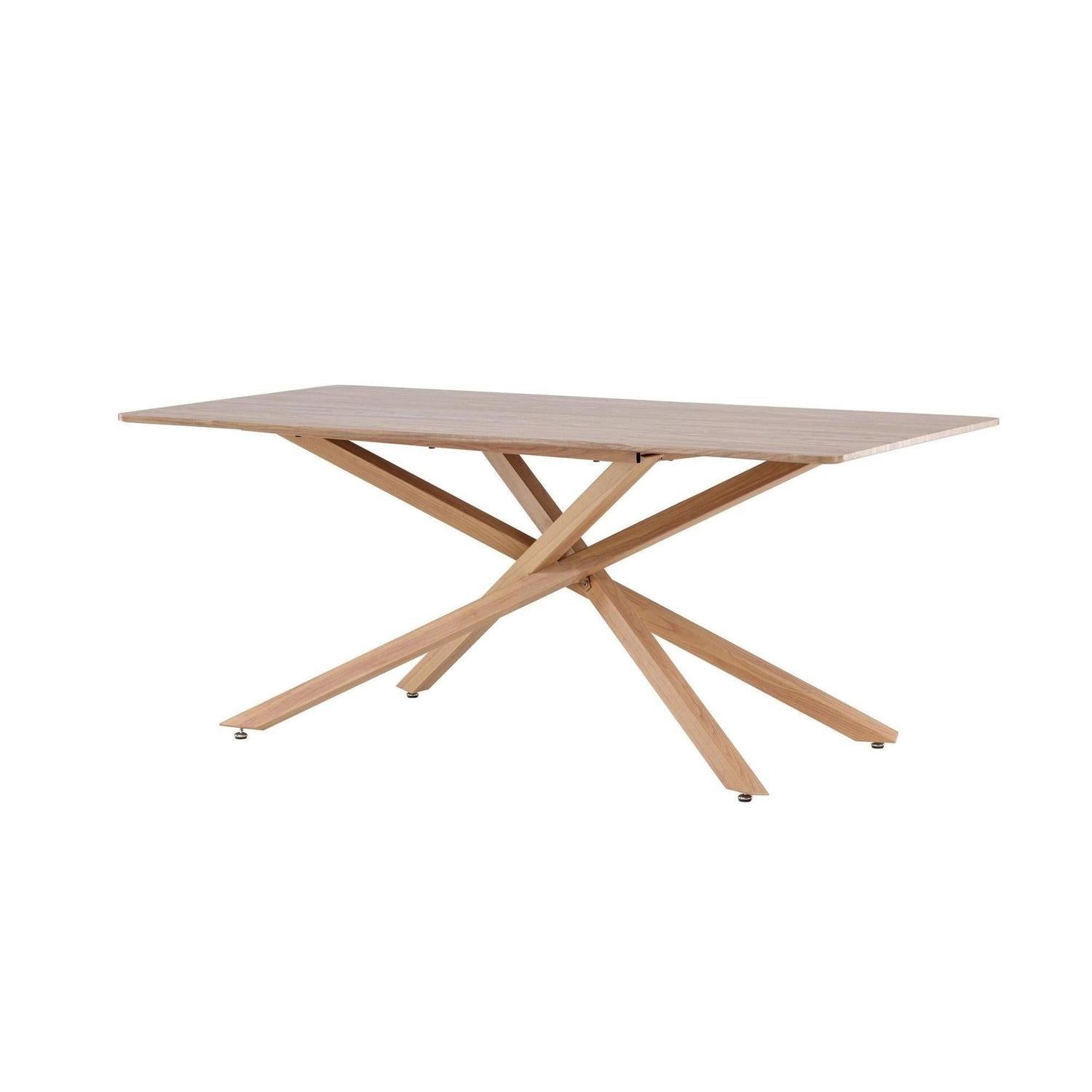 Esstisch Piazza 180*90cm - Mokka-Esstisch Rechteckig-Venture Home-le canapé