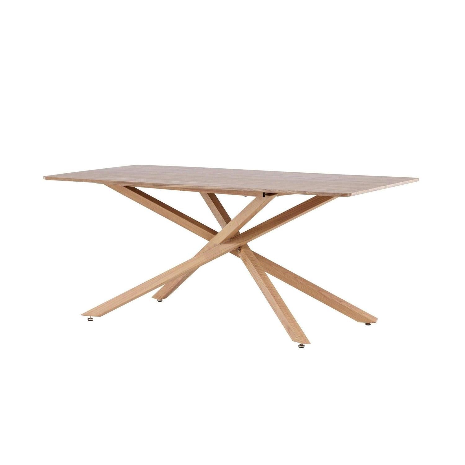 Esstisch Piazza 180*90cm - Mokka-Esstisch Rechteckig-Venture Home-le canapé