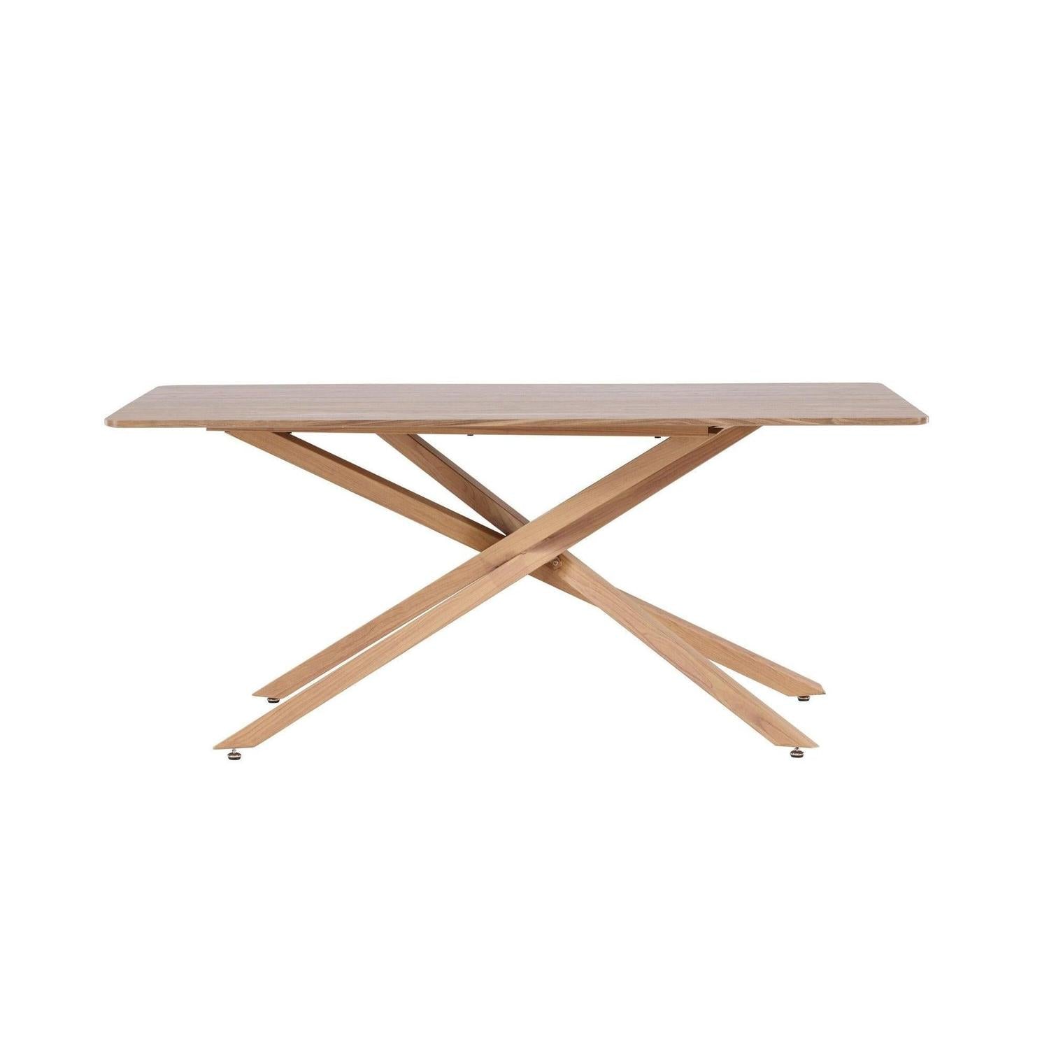 Esstisch Piazza 180*90cm - Mokka-Esstisch Rechteckig-Venture Home-le canapé