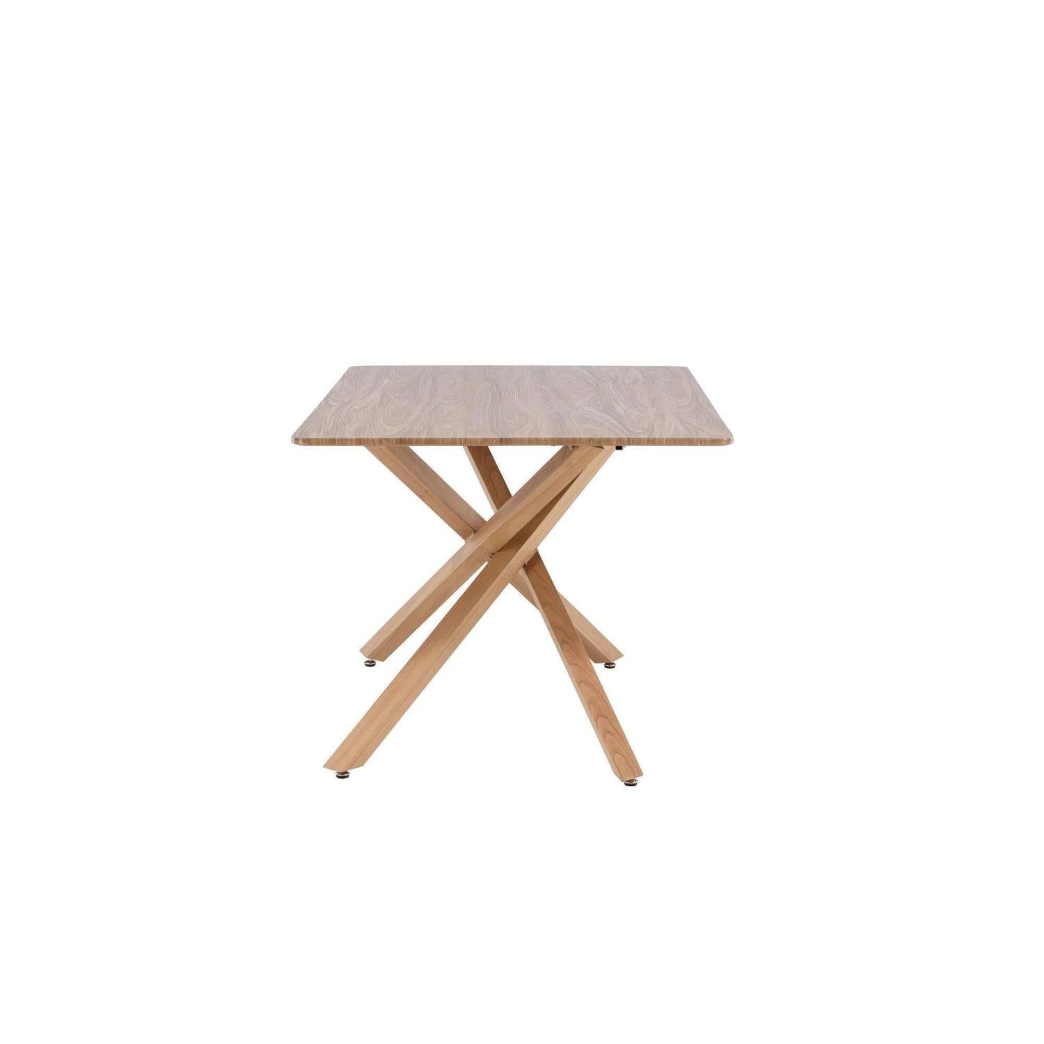 Esstisch Piazza 180*90cm - Mokka-Esstische Rechteckig-Venture Home-le canapé