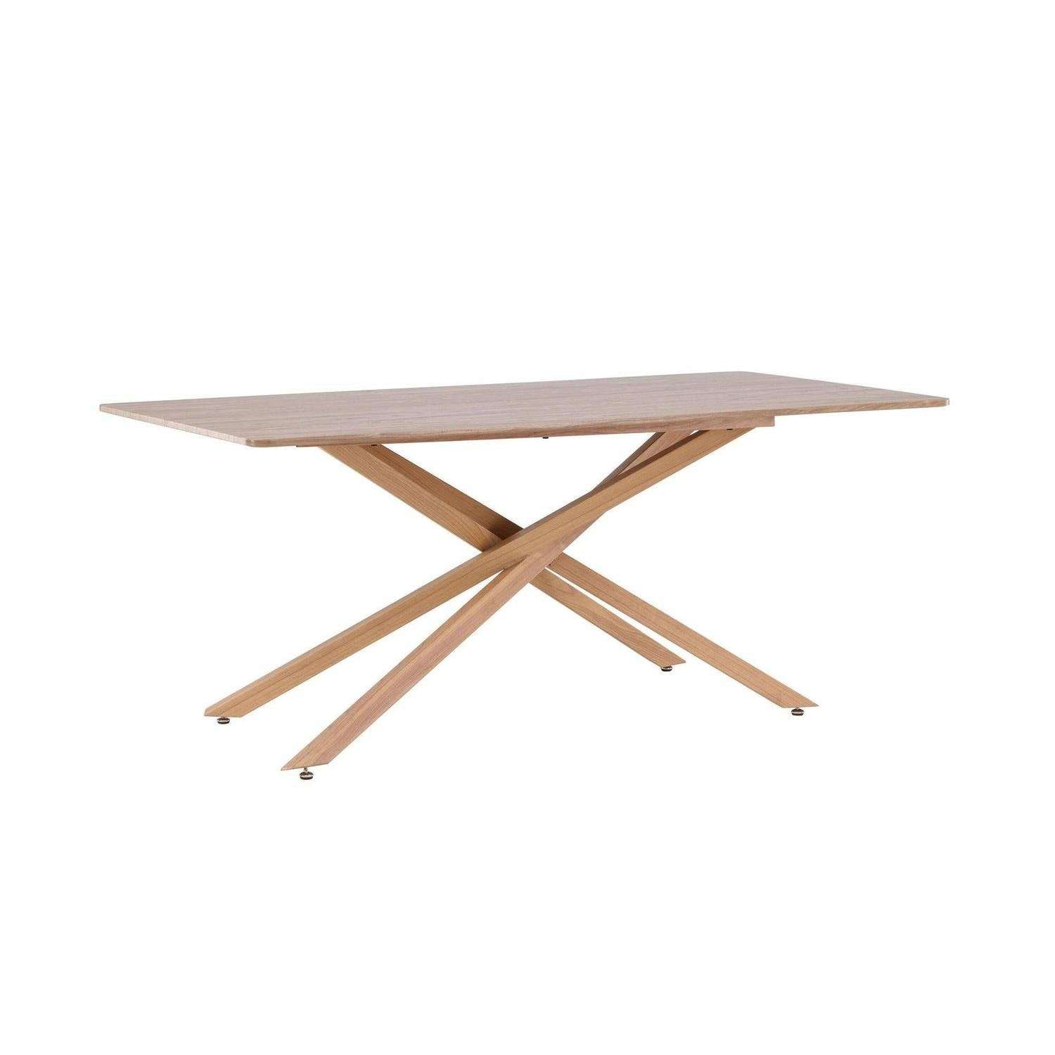 Esstisch Piazza 180*90cm - Mokka-Esstische Rechteckig-Venture Home-le canapé