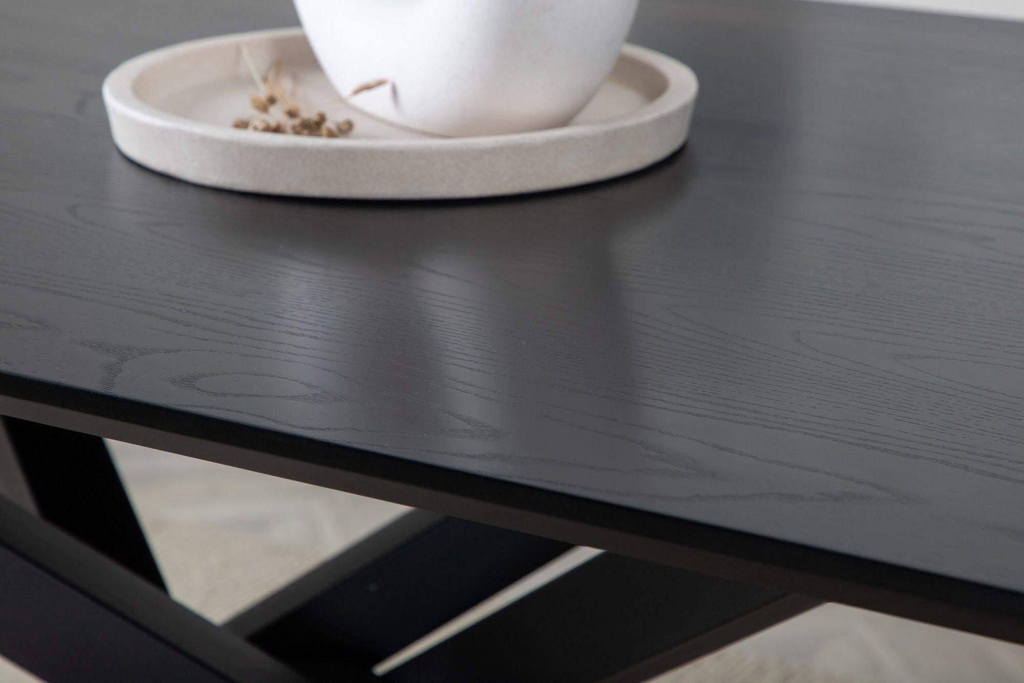 Esstisch Piazza 180*90cm - Schwarz-Venture Home-le canapé
