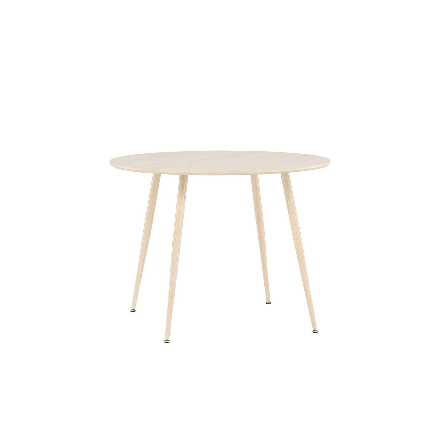 Esstisch Plaza Ø100cm - Cremeweiß-Esstische Rund-Venture Home-le canapé