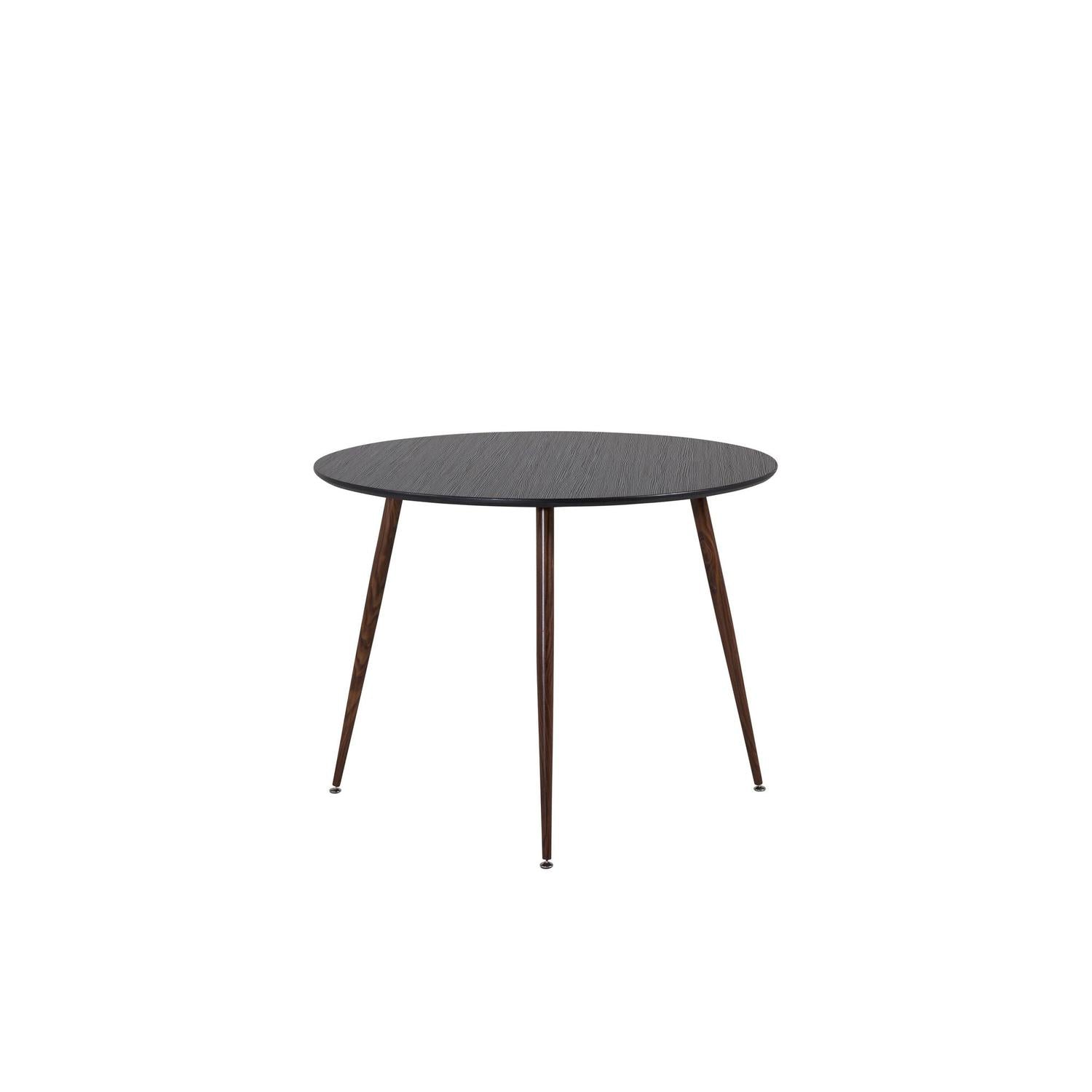 Esstisch Plaza Ø100cm - Schwarz-Esstisch Rund-Venture Home-le canapé