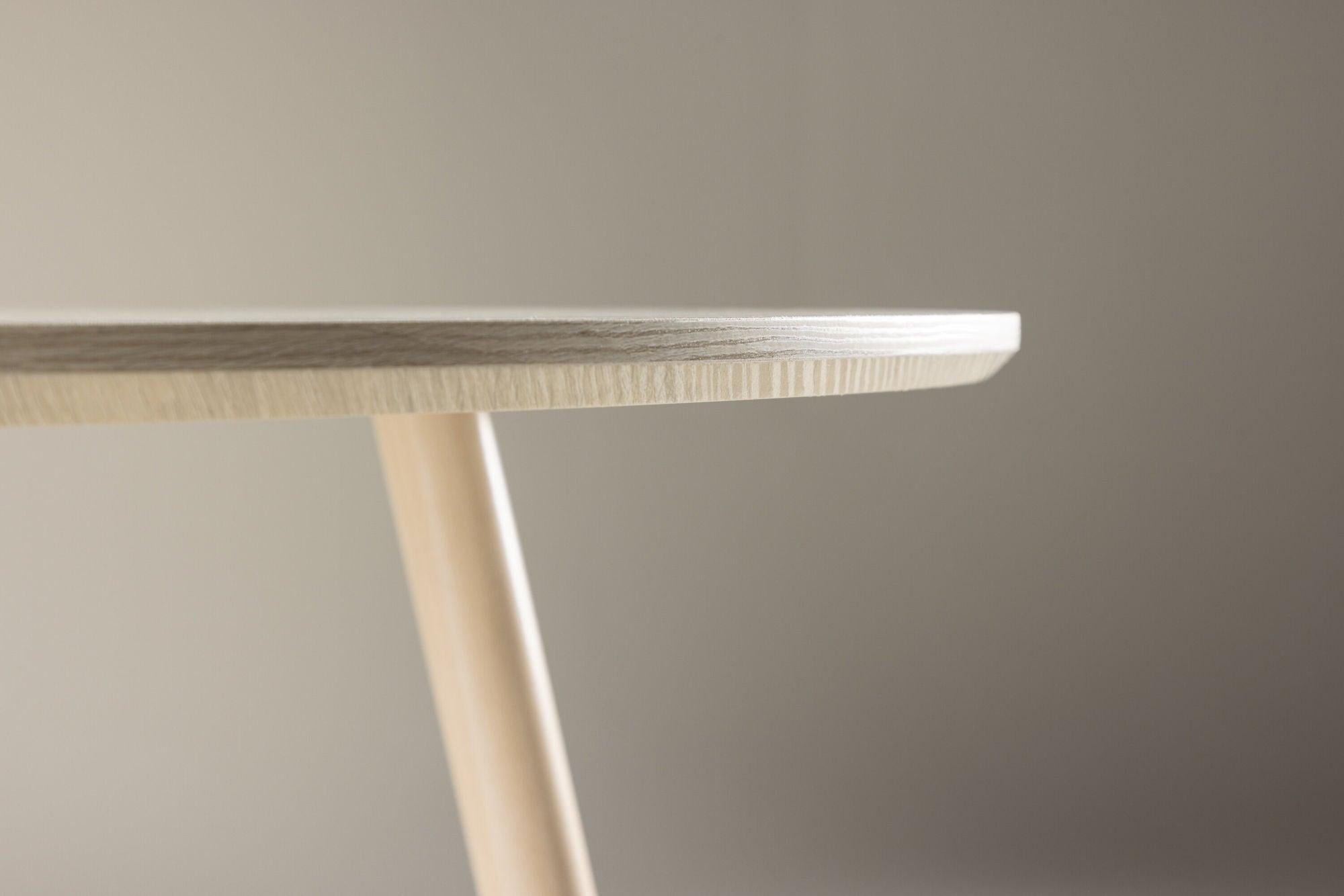 Esstisch Plaza Ø100cm - Whitewash7340220822970Esstisch Rund
