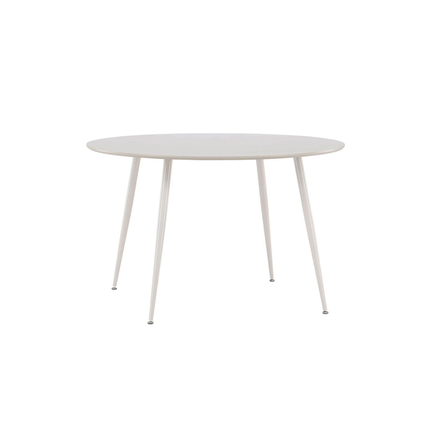 Esstisch Plaza Ø120cm - Beige-Esstisch Rund-Venture Home-le canapé