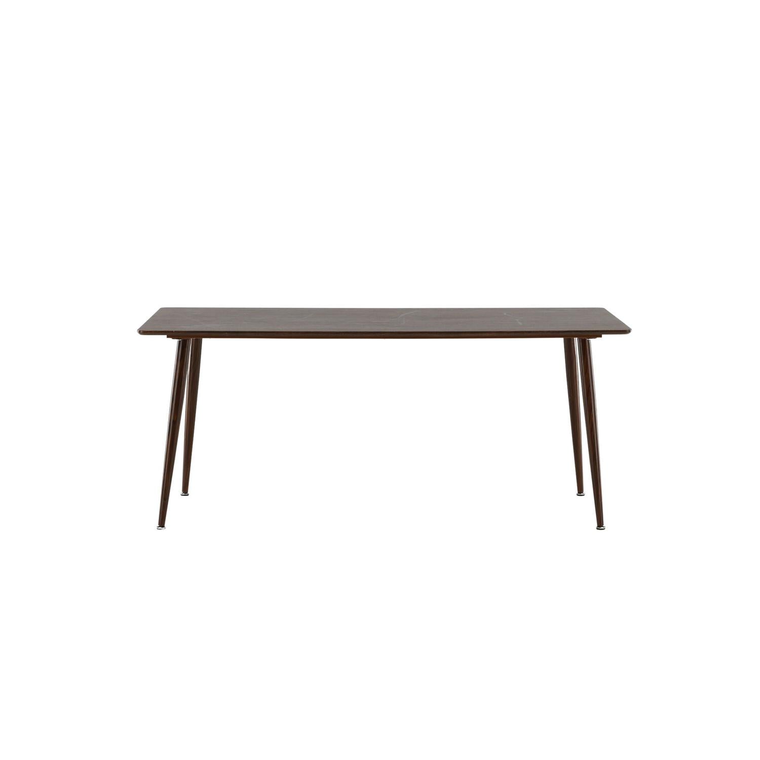 Esstisch Polar 180*90cm - Walnuss-Esstisch Rechteckig-Venture Home-le canapé