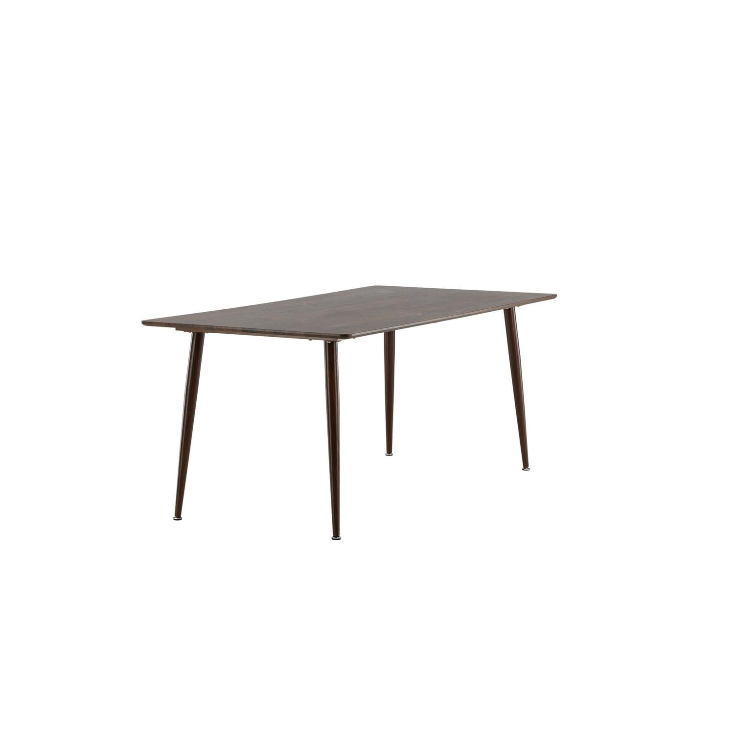 Esstisch Polar 180*90cm - Walnuss-Esstisch Rechteckig-Venture Home-le canapé