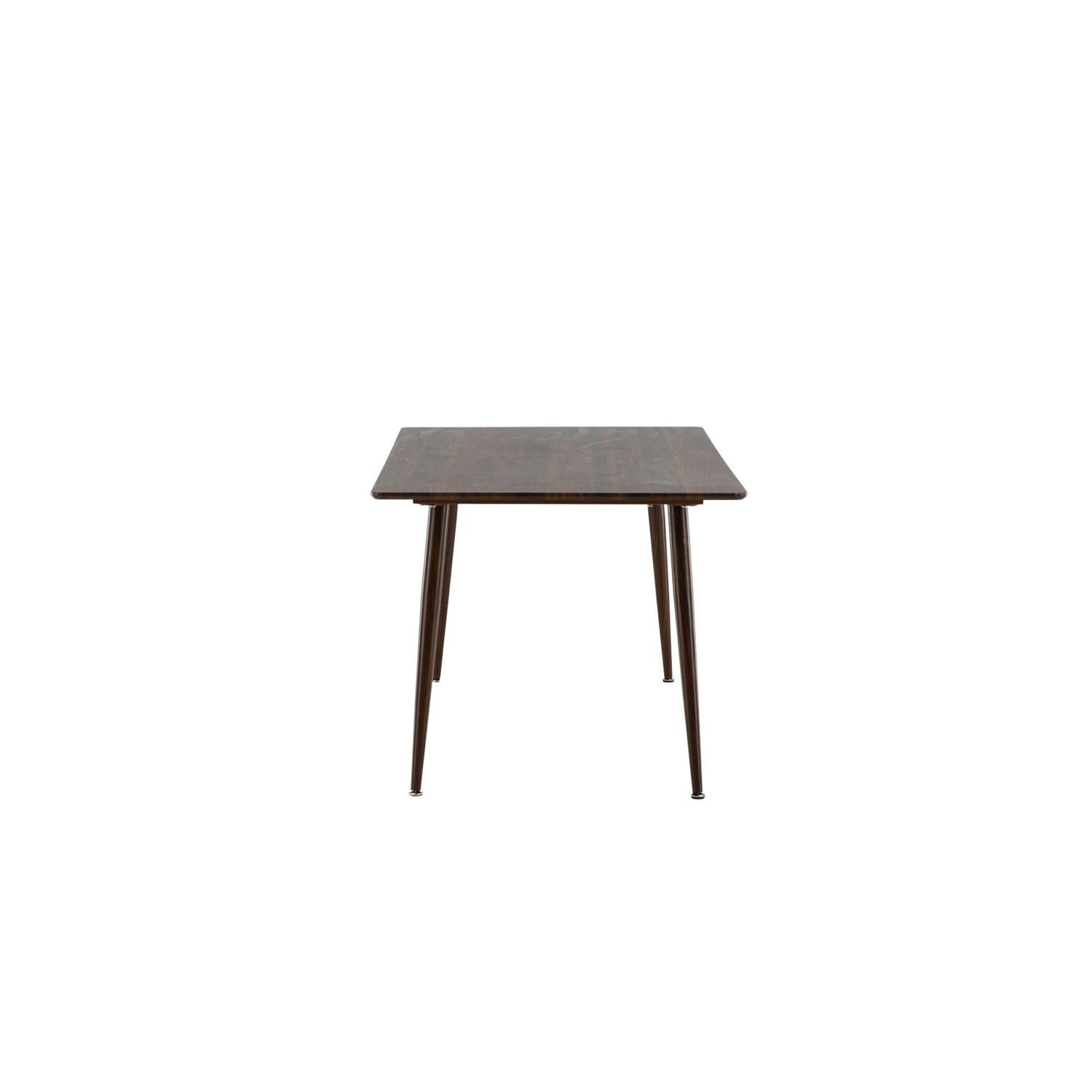 Esstisch Polar 180*90cm - Walnuss-Esstisch Rechteckig-Venture Home-le canapé
