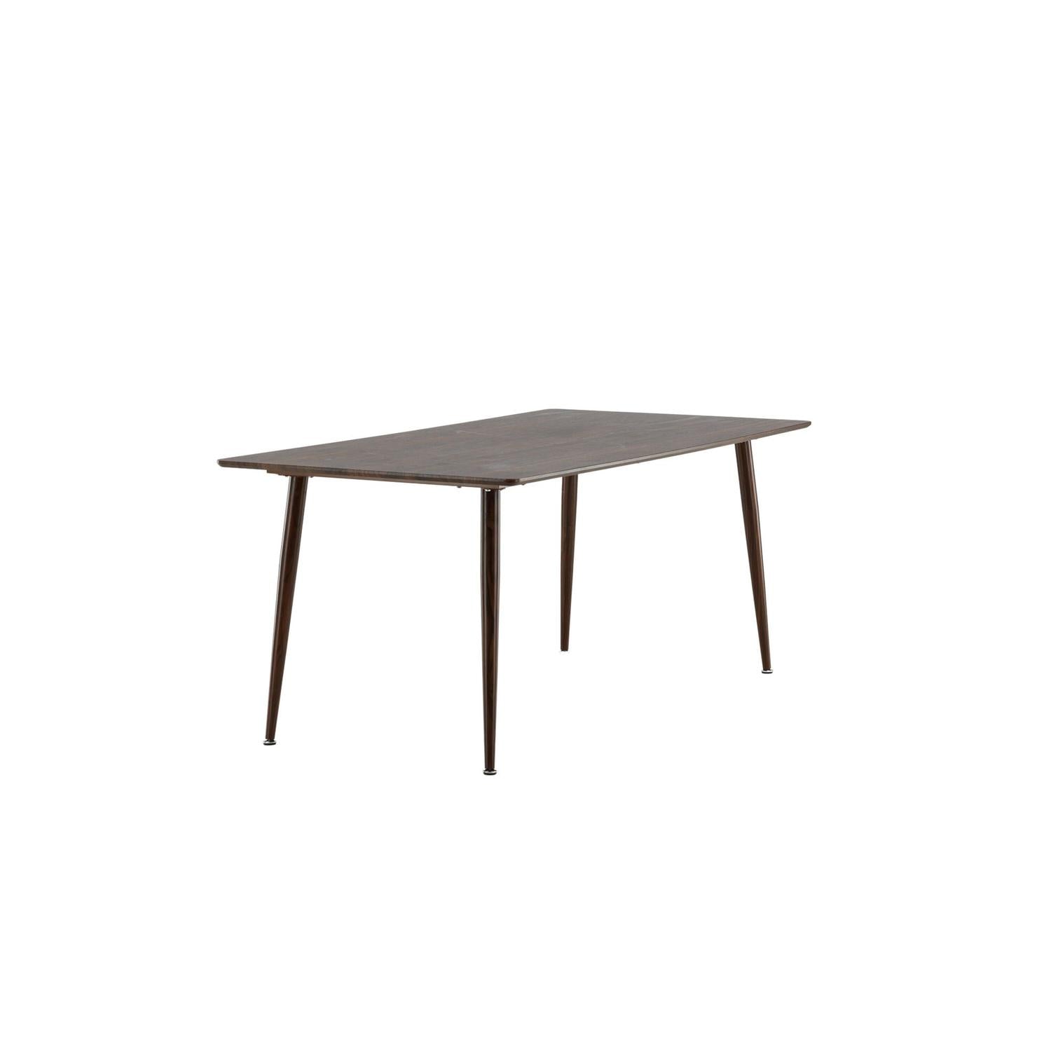 Esstisch Polar 180*90cm - Walnuss-Esstisch Rechteckig-Venture Home-le canapé