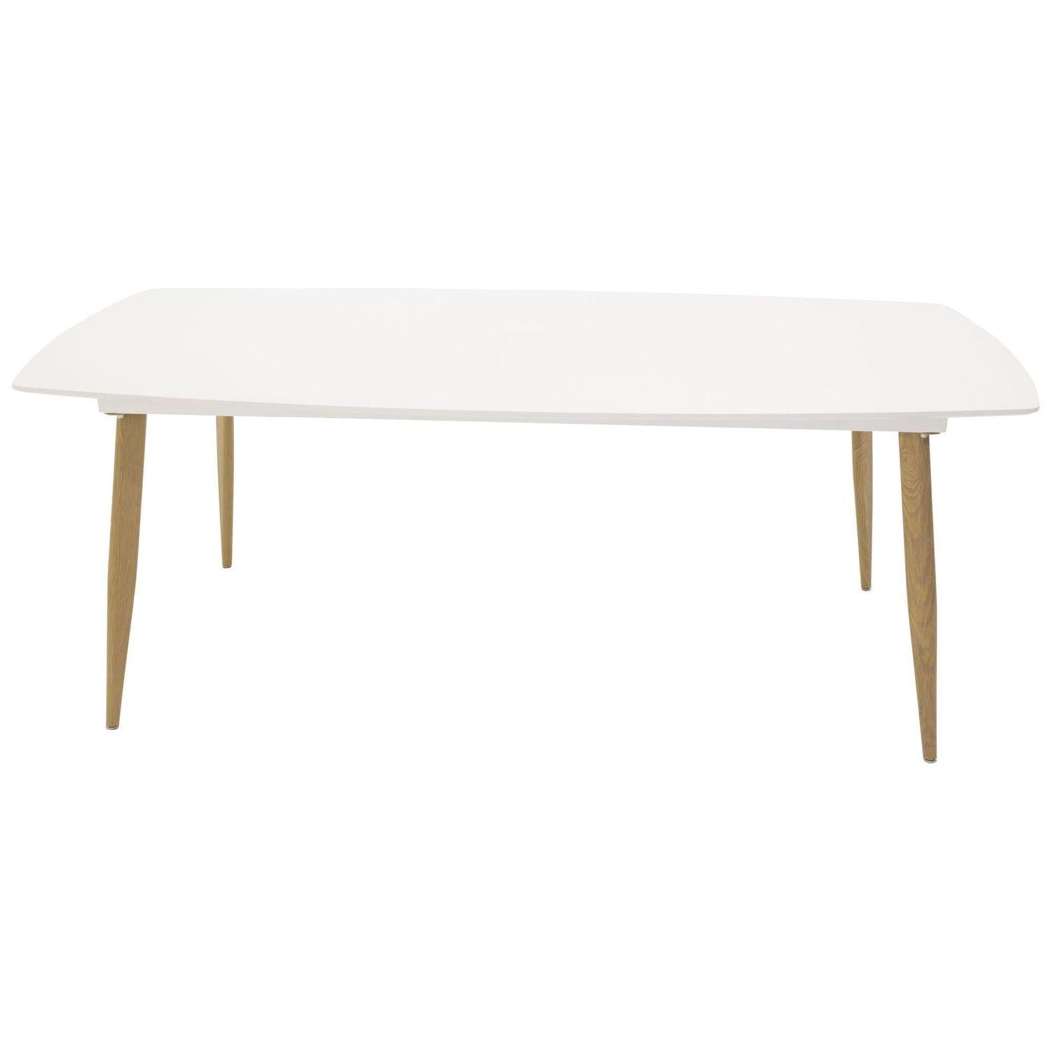 Esstisch Polar 240*100cm - Weiß-Esstische Rechteckig-Venture Home-le canapé