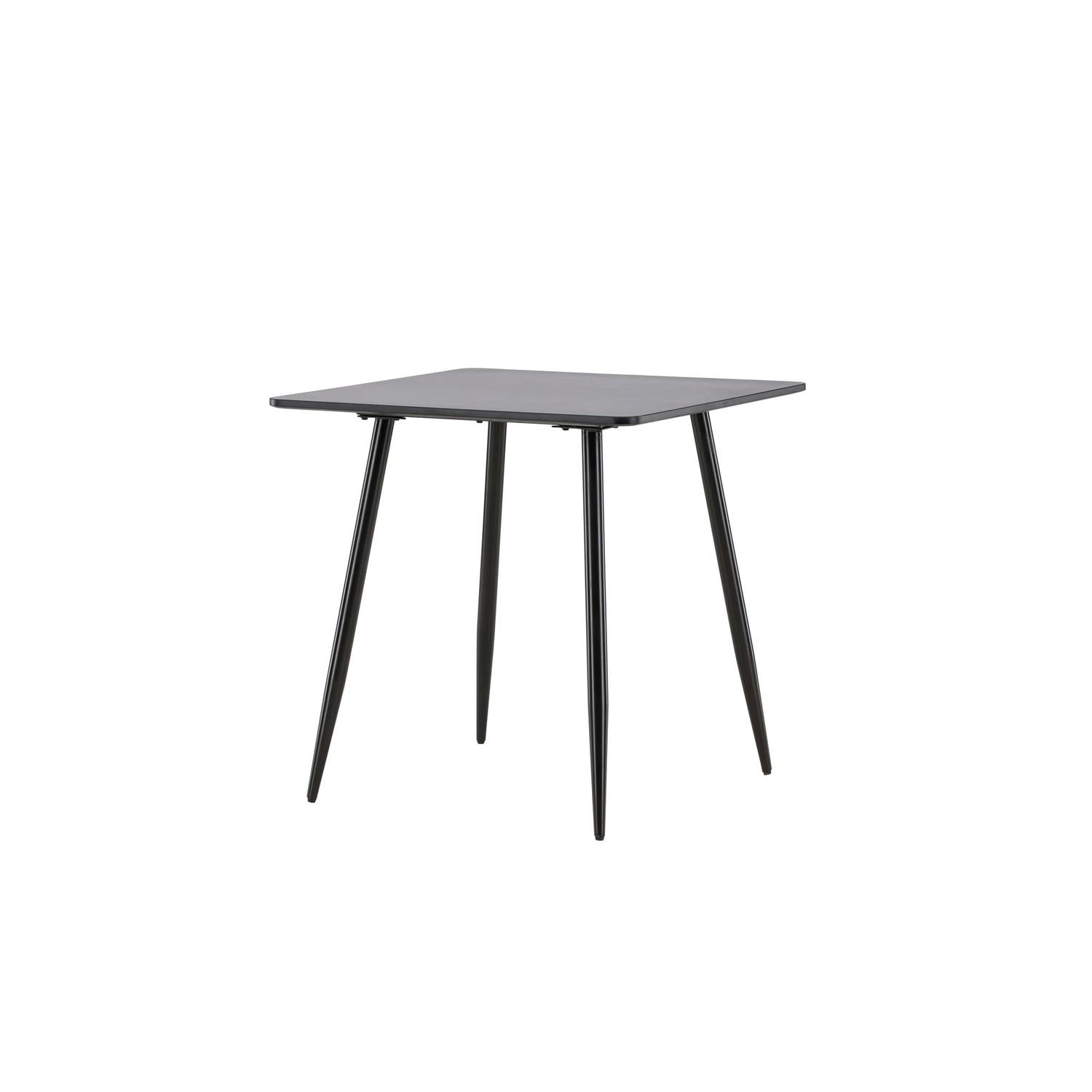 Esstisch Polar 75*75cm - Schwarz-Esstisch Rechteckig-Venture Home-le canapé
