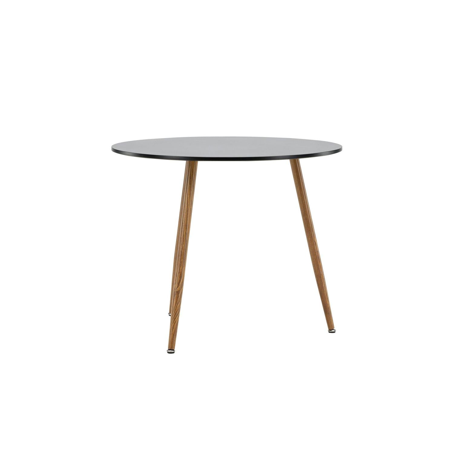 Esstisch Polar Ø90cm - Schwarz-Esstisch Rund-Venture Home-le canapé
