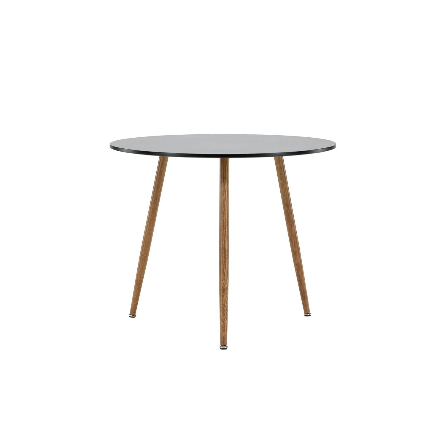 Esstisch Polar Ø90cm - Schwarz-Esstisch Rund-Venture Home-le canapé