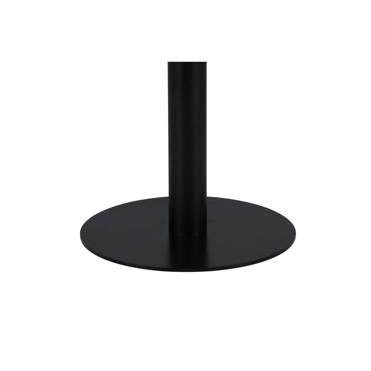 Esstisch Razzia Ø106cm - Grau Terazzo / SchwarzEsstisch Rund