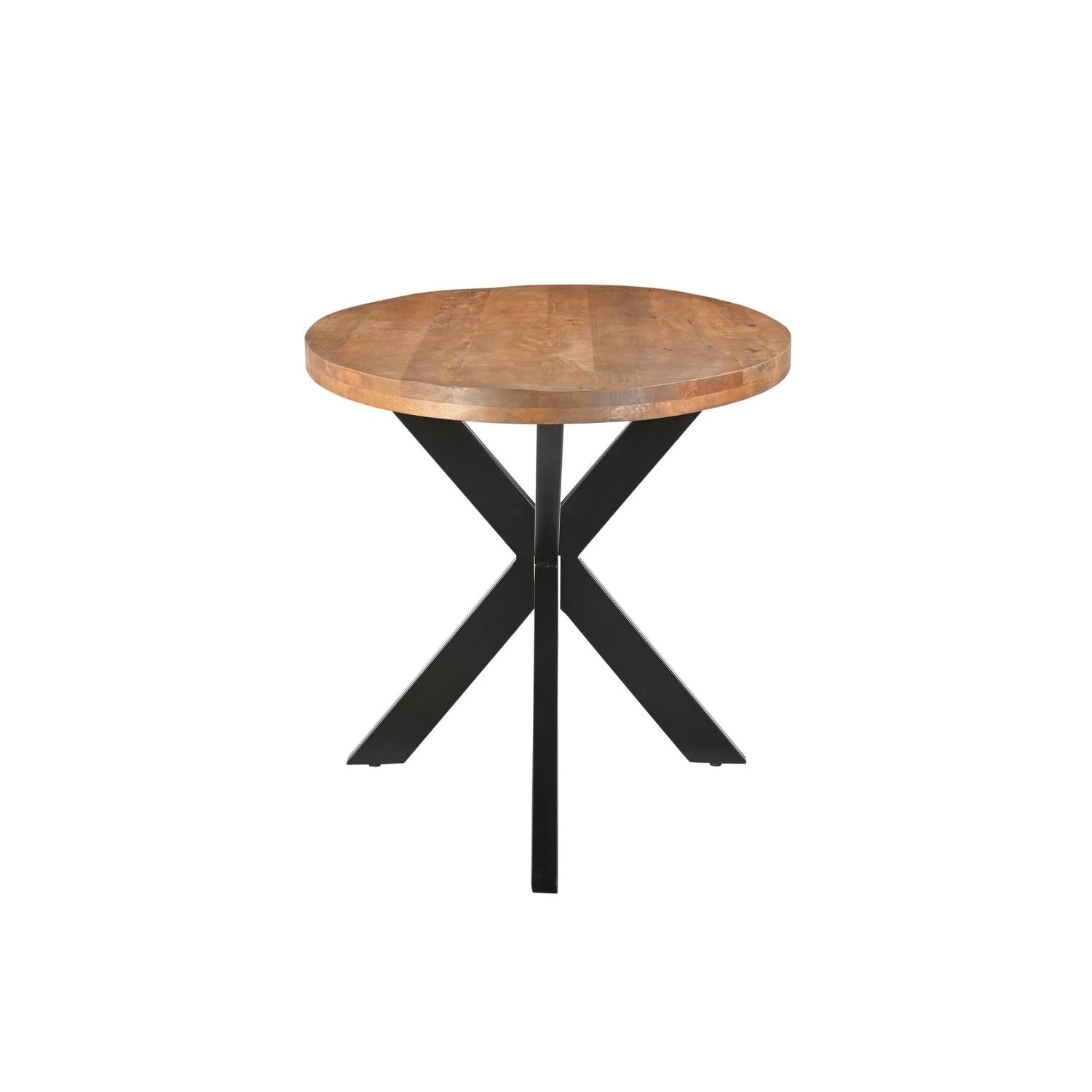 Esstisch Rocky Oval aus Mangoholz 160cm - Braun-Esstische Oval-Livingfurn-le canapé