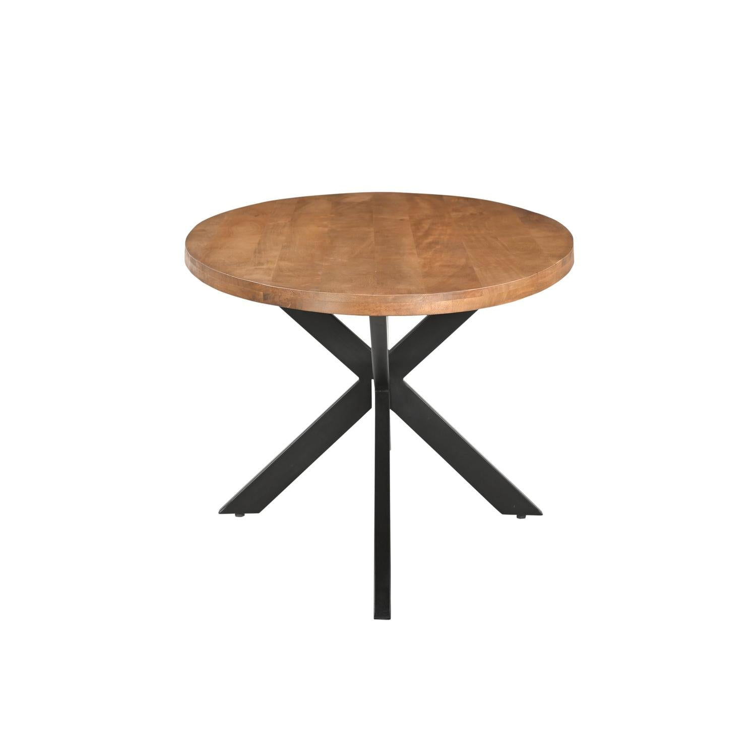 Esstisch Rocky Oval aus Mangoholz 240cm - Braun-Esstische Oval-Livingfurn-le canapé