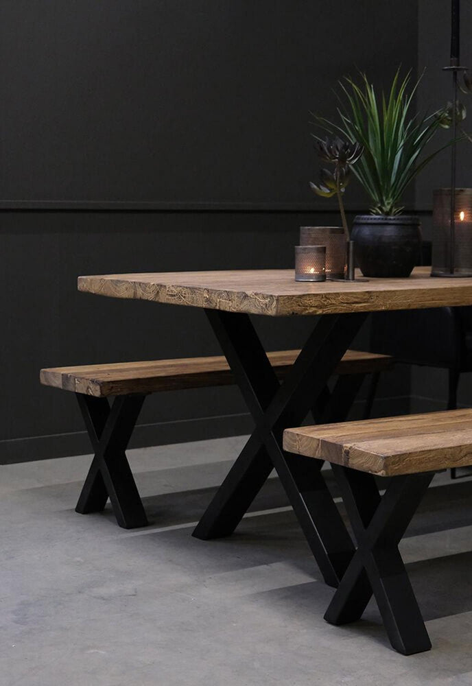 Esstisch Ross 230*90cm - Natur5740002251691Esstisch Rechteckig