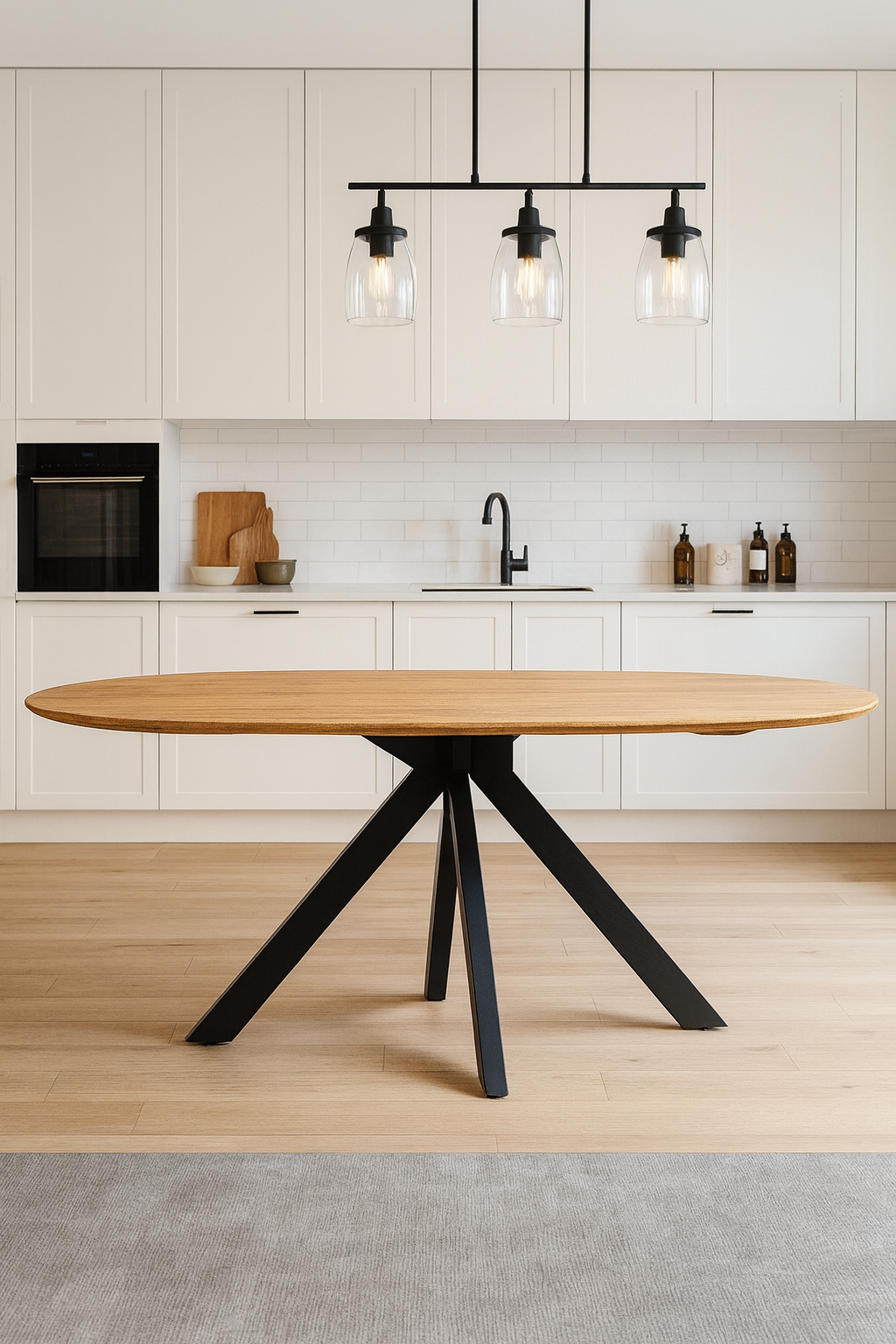 Esstisch Runa Oval 180cm - Natur-Esstisch Oval-Benoa-le canapé