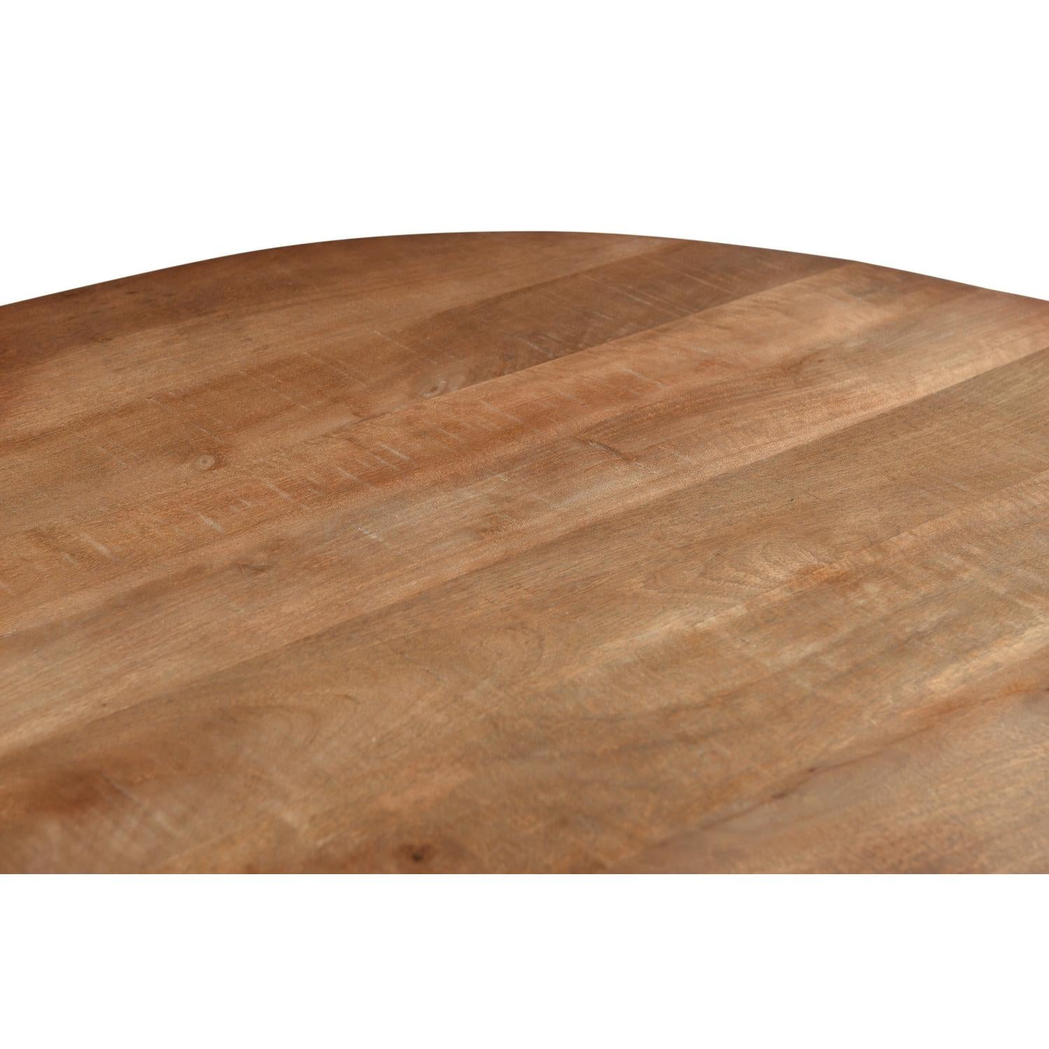 Esstisch Salvator aus Mangoholz Oval 300cm - Hellbraun-Esstische Oval-Livingfurn-le canapé