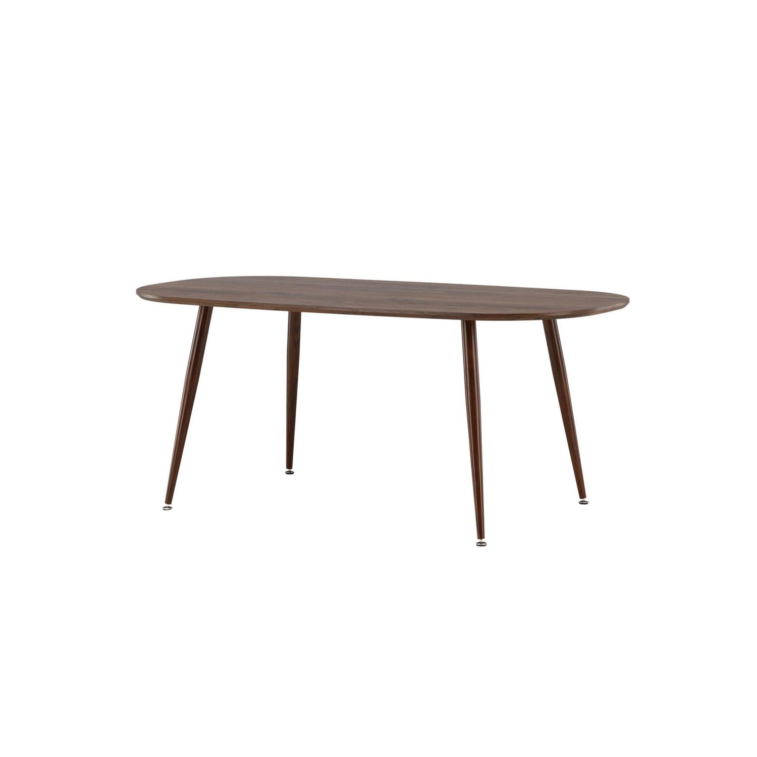 Esstisch Sanford Oval 180cm - Dunkelbraun-Esstische Oval-Venture Home-le canapé
