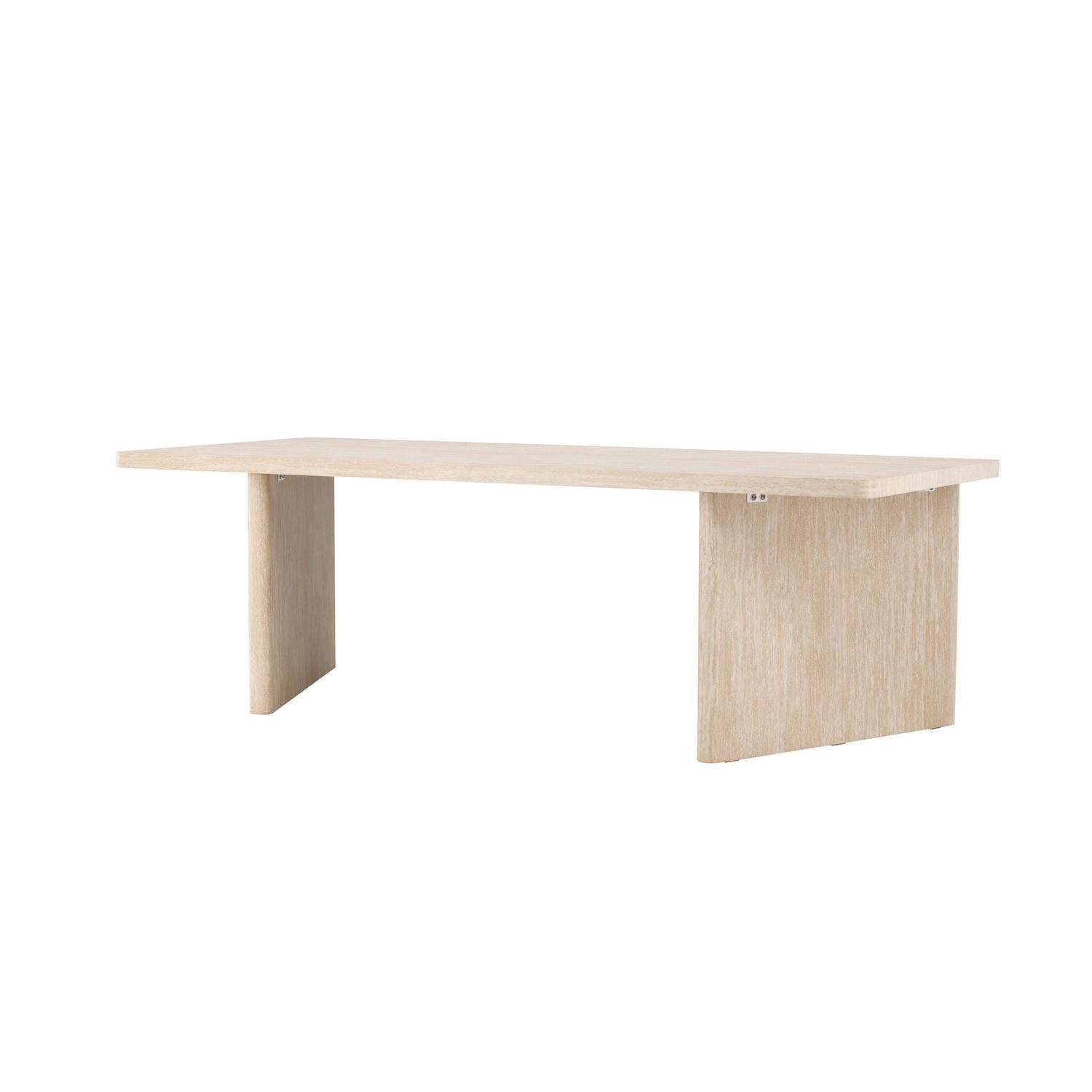 Esstisch Skagen 240*100cm Rechteckig - Beige-Esstisch Rechteckig-Vind-le canapé