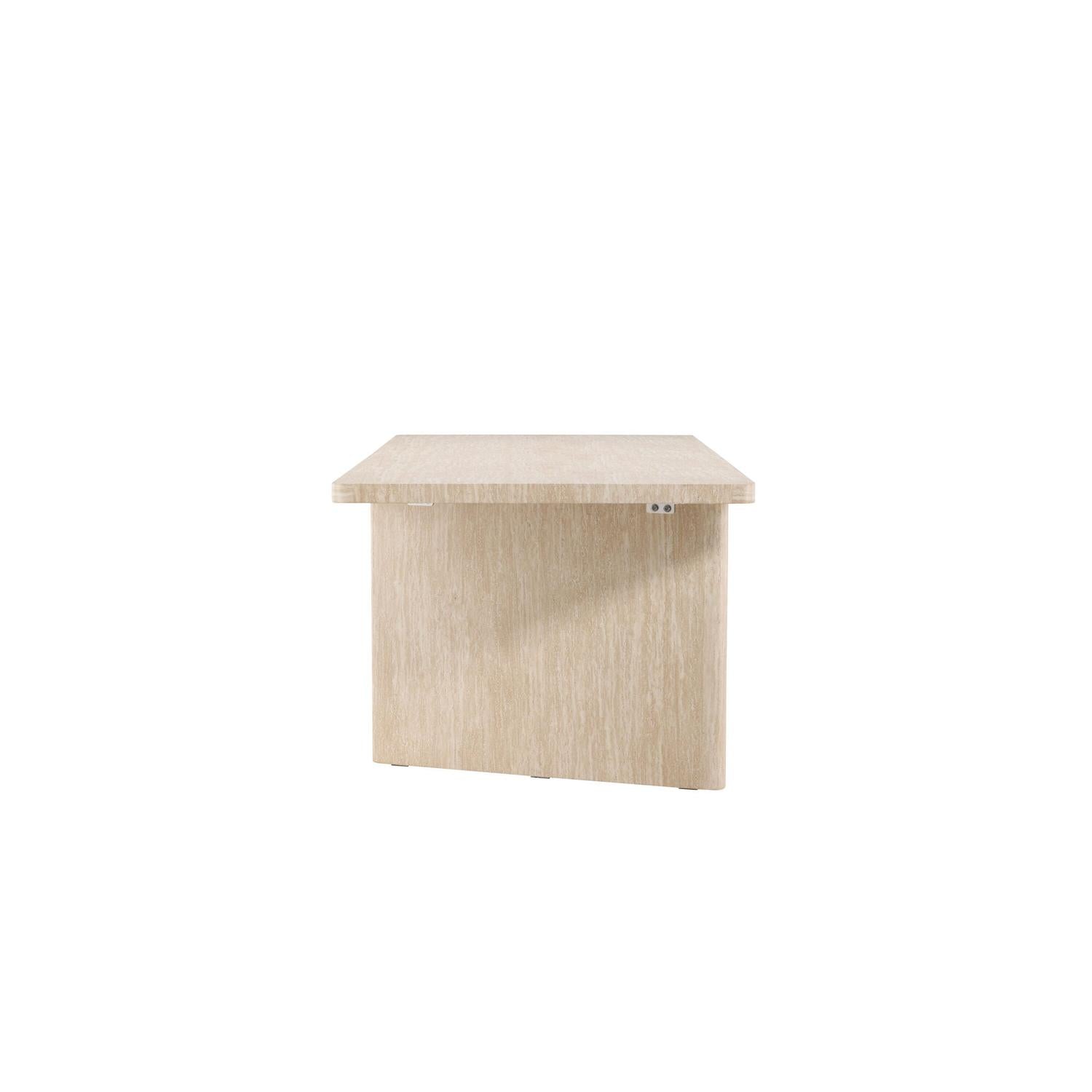 Esstisch Skagen 240*100cm Rechteckig - Beige-Esstisch Rechteckig-Vind-le canapé