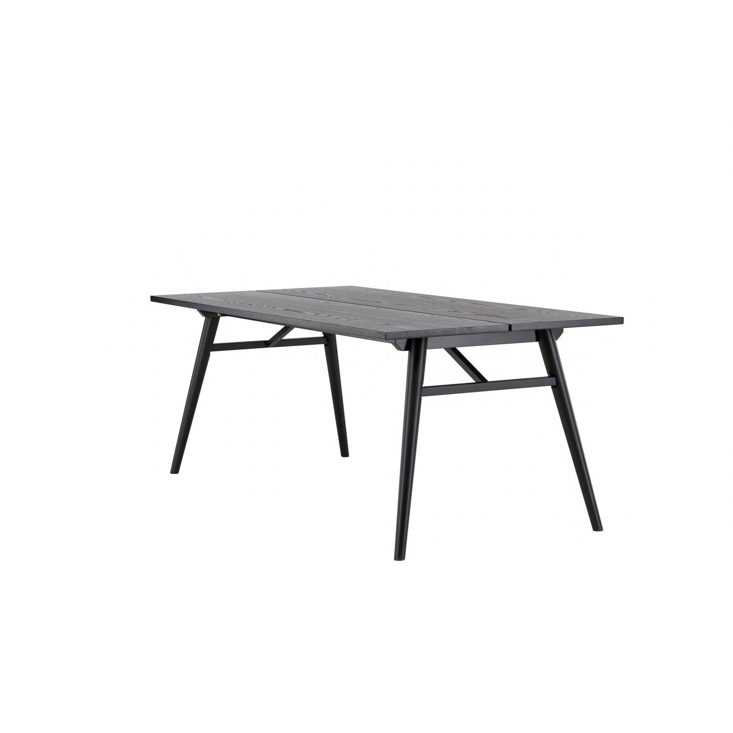 Esstisch Sleek ausziehbar 190-280cm - Schwarz-Esstische ausziehbar-Venture Home-le canapé