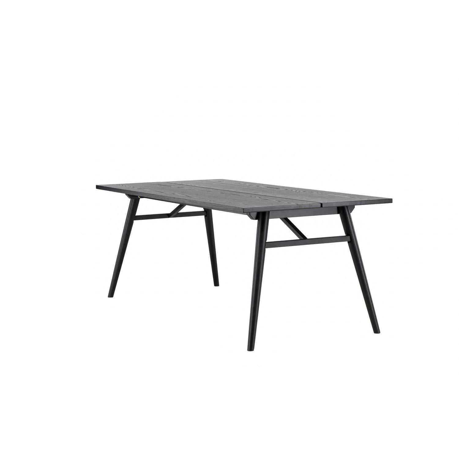 Esstisch Sleek ausziehbar 190-280cm - Schwarz-Esstische ausziehbar-Venture Home-le canapé