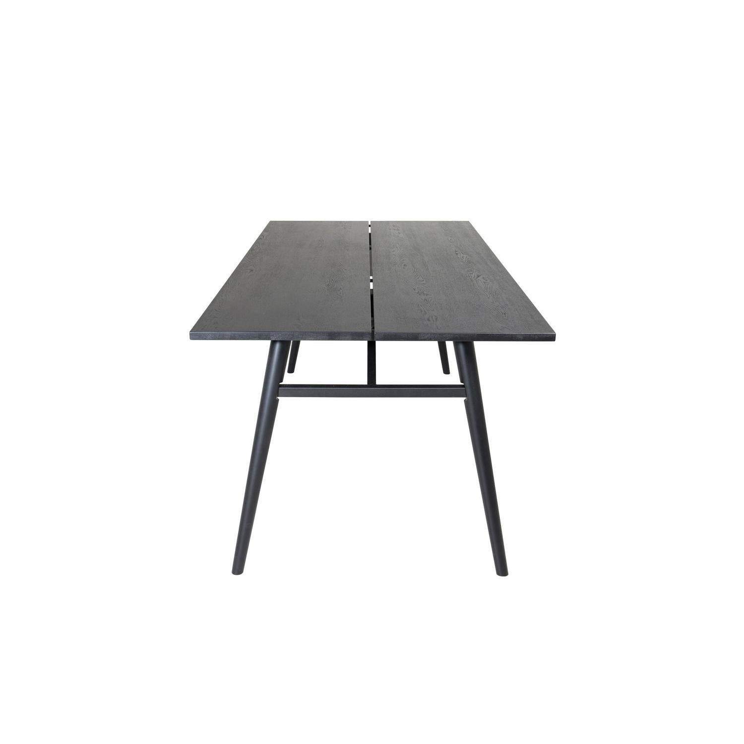 Esstisch Sleek ausziehbar 190-280cm - Schwarz-Esstische ausziehbar-Venture Home-le canapé