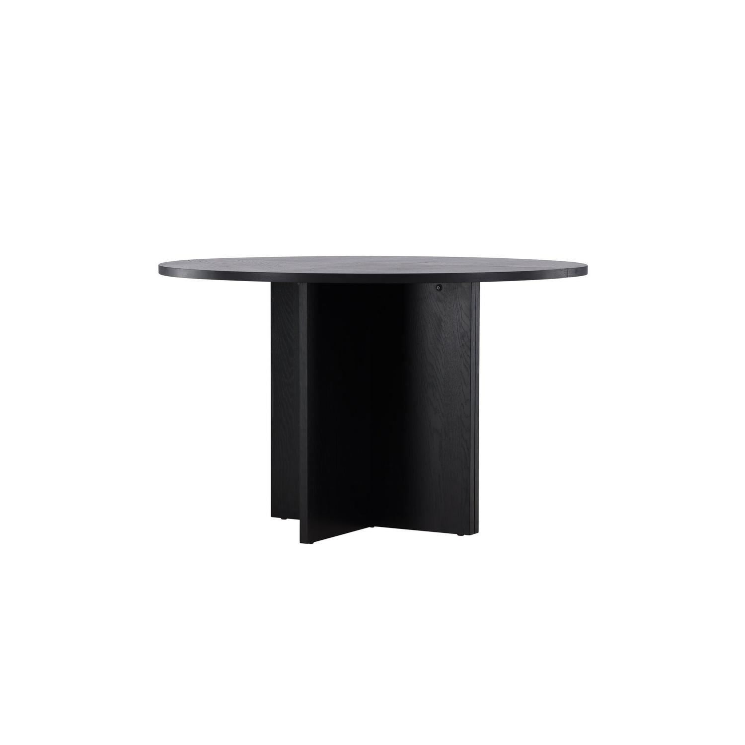 Esstisch Strada ausziehbar aus Holzwerkstoff 120-170x74 cm - Schwarz-Esstisch ausziehbar-Venture Home-le canapé