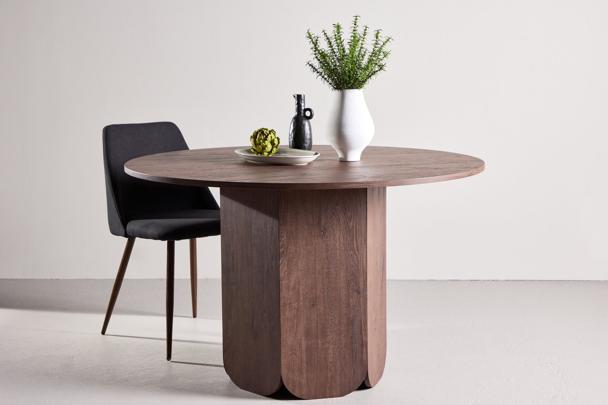 Esstisch Tekla Ø120cm - Braun-Esstisch Rund-Venture Home-le canapé