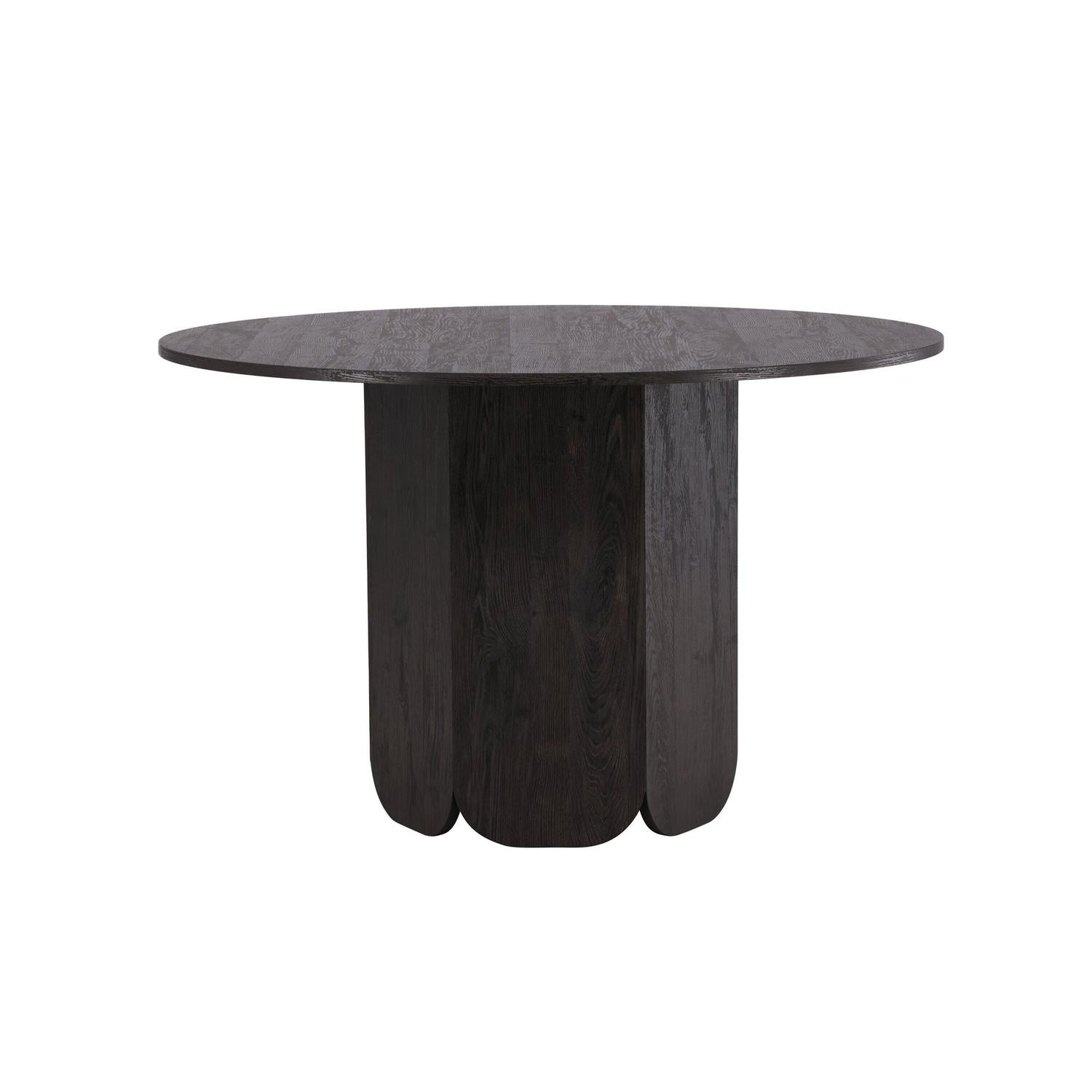 Esstisch Tekla Ø120cm - Schwarz-Esstisch Rund-Venture Home-le canapé