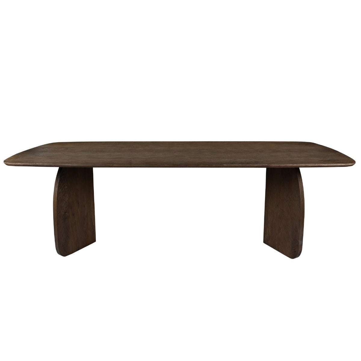 Esstisch Trevor 280cm aus Massivholz - Braun-Esstische Rechteckig-Livingfurn-le canapé