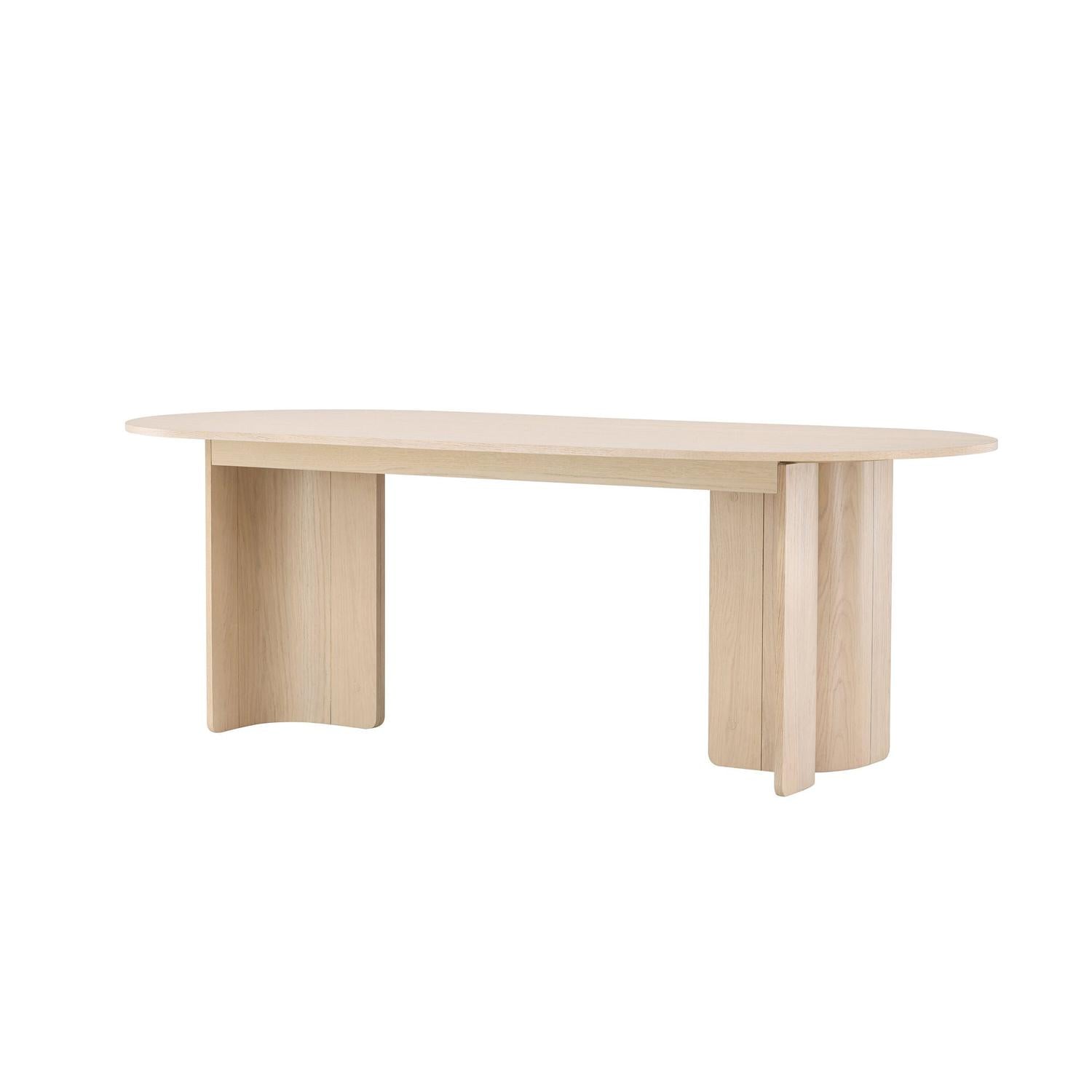 Esstisch Tyresö 220cm - Hellbraun-Esstisch Oval-Vind-le canapé